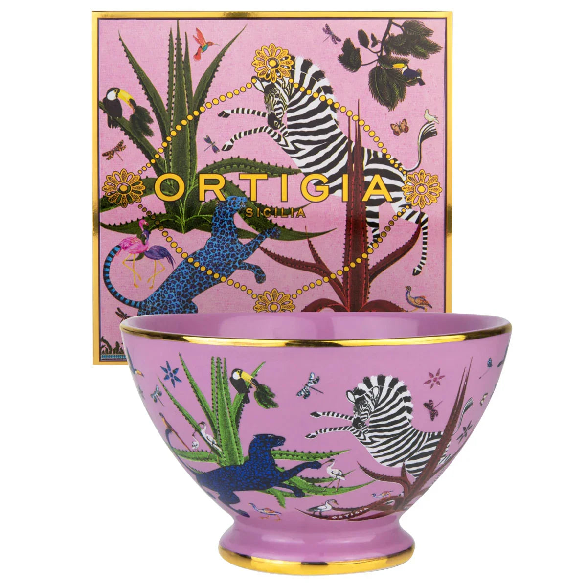 Jungle Ceramic Bowl - Ortigia