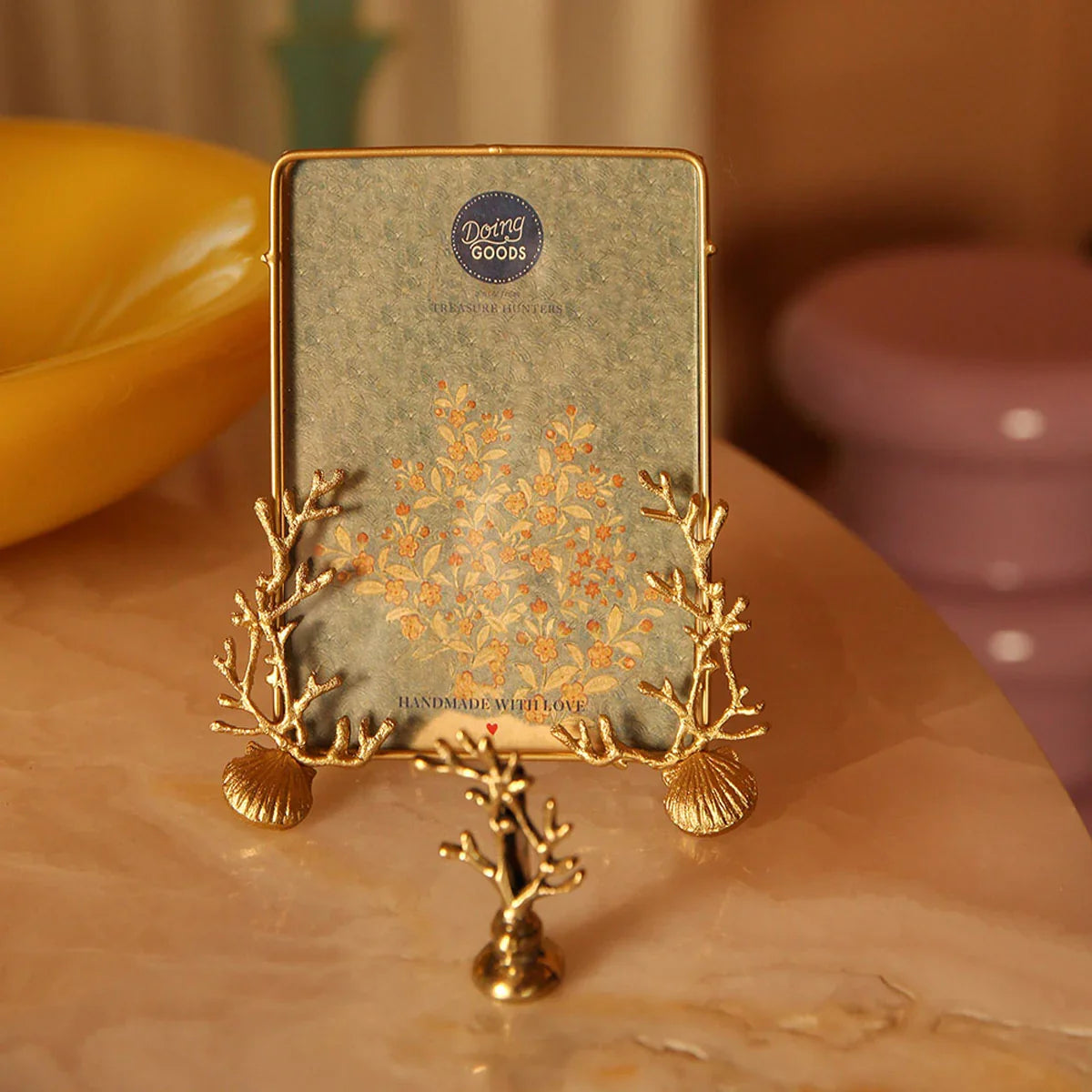 Kaia Coral Frame Large - Doing Goods