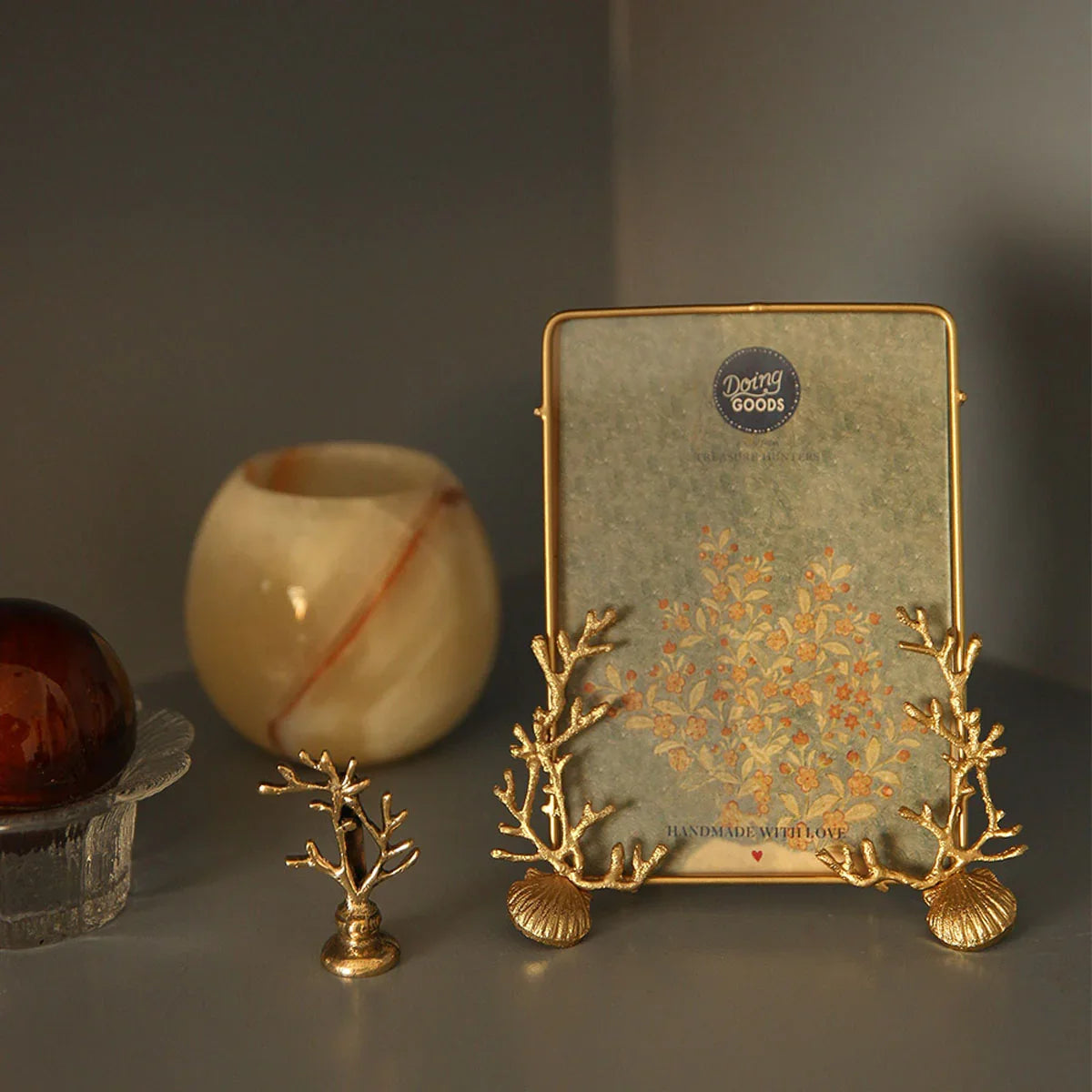 Kaia Coral Frame Large - Doing Goods