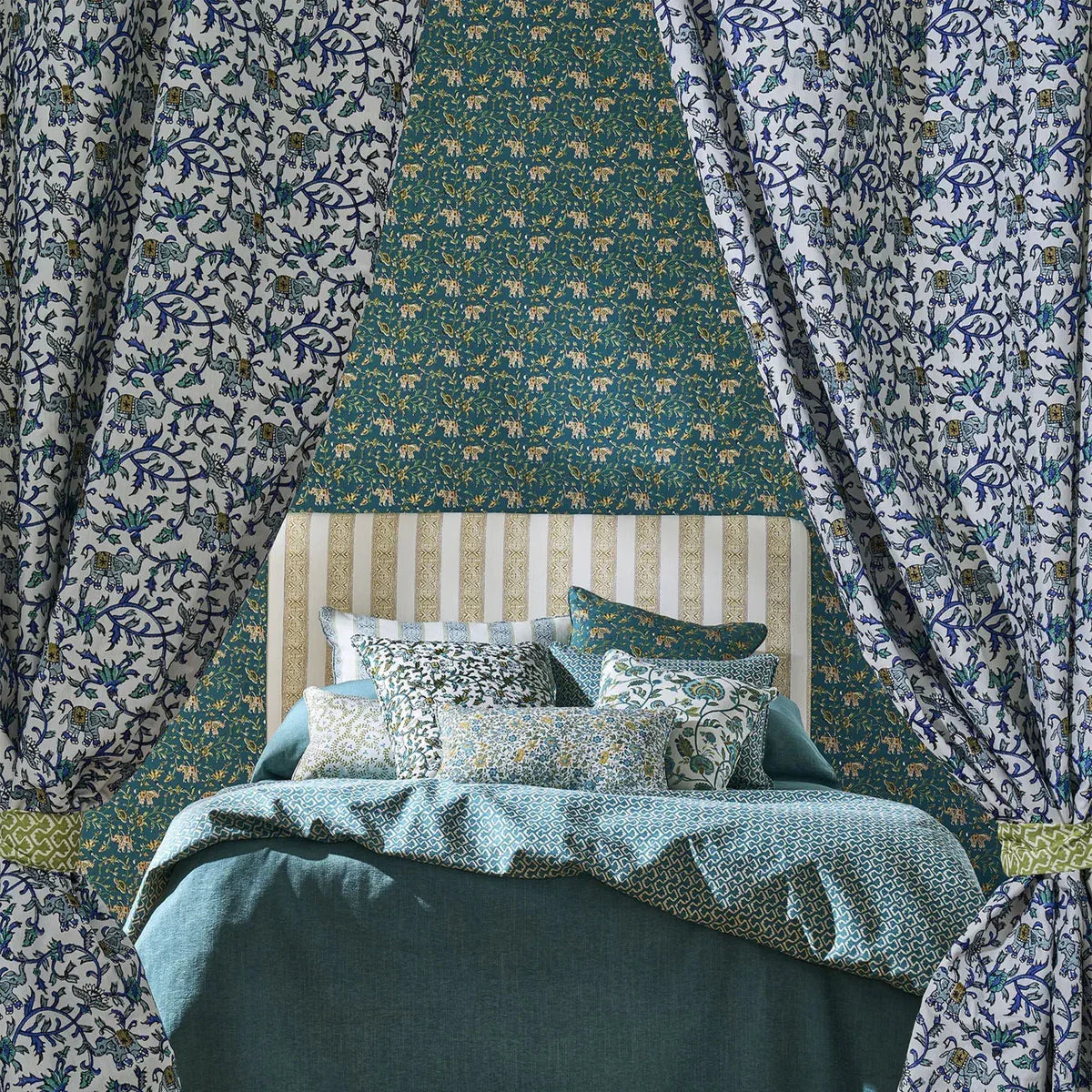 Kalamkari Fabric - Clarke & Clarke