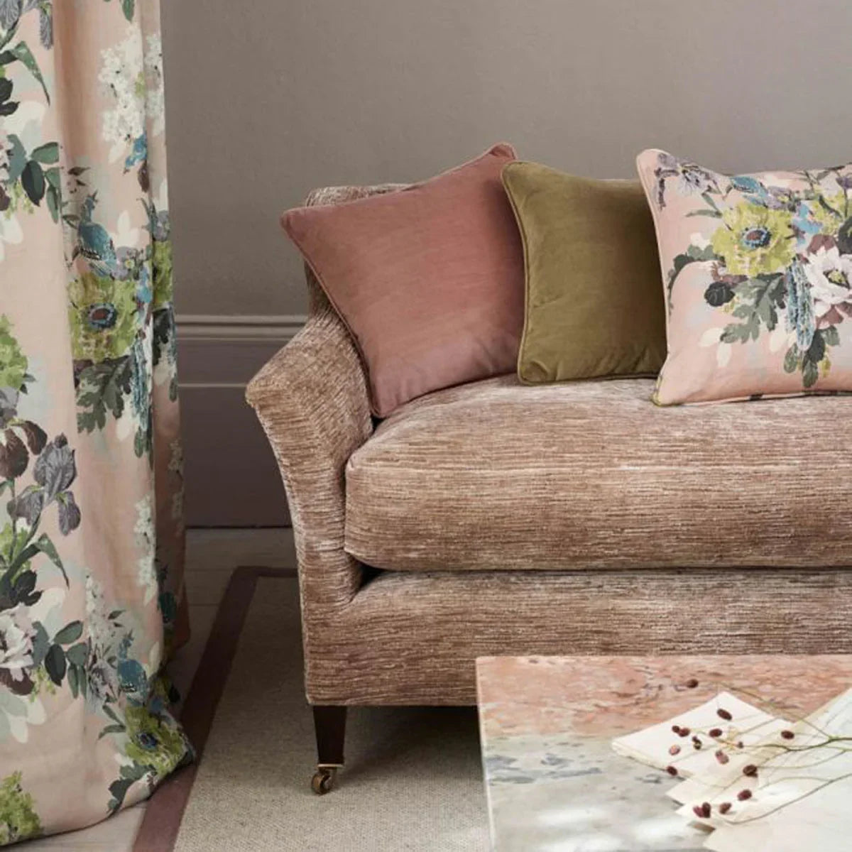 Keswick Velvet Fabric - GP&J Baker