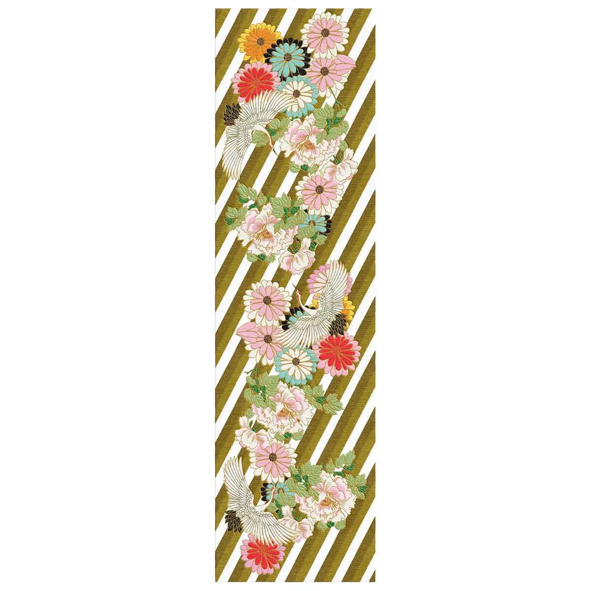 Kimono Gold Hand Tufted Runner - Wendy Morrison Design