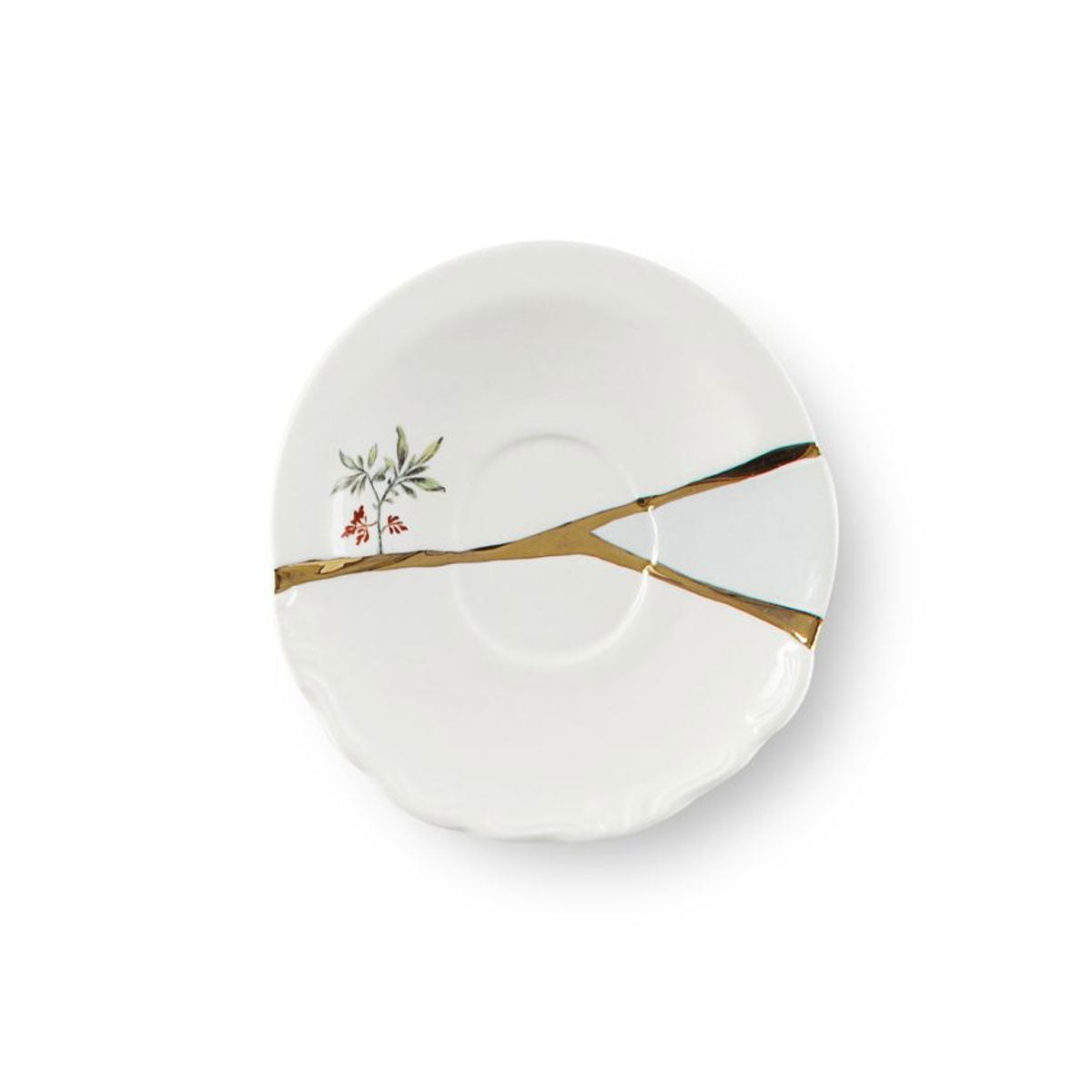 Kintsugi Coffee Cup With Saucer - Seletti