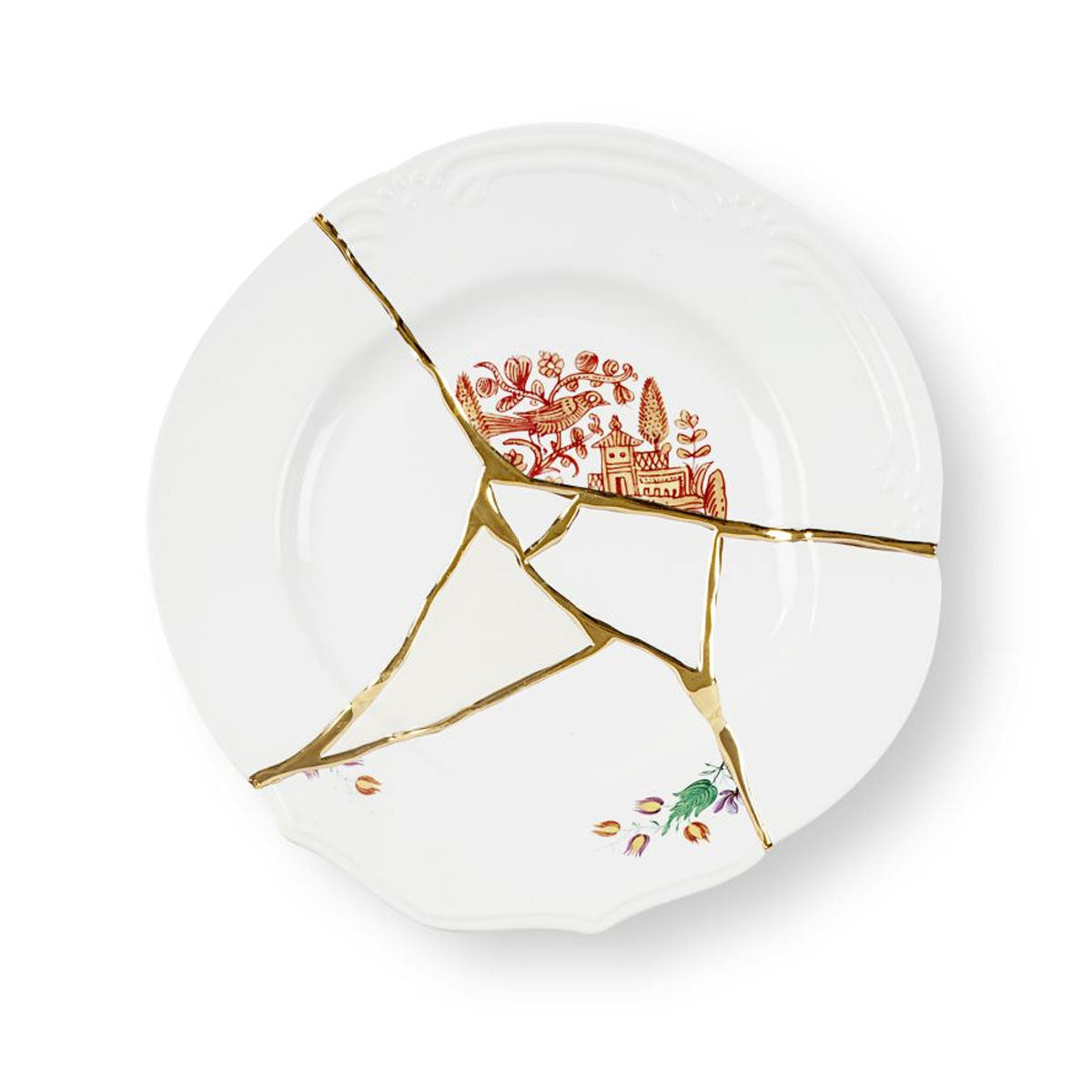 Kintsugi Dinner Plate - Seletti