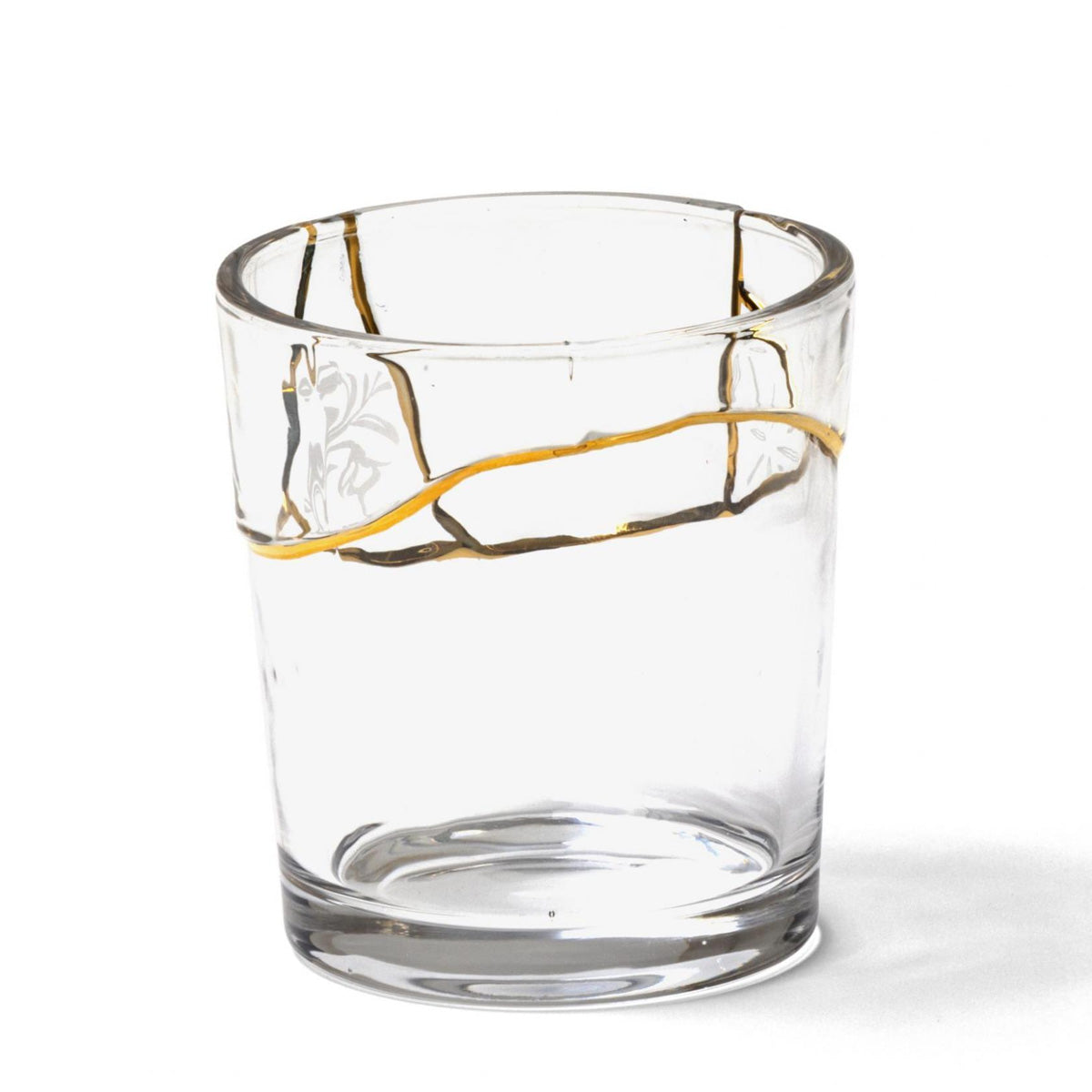 Kintsugi Glass Tumbler N3 - Seletti