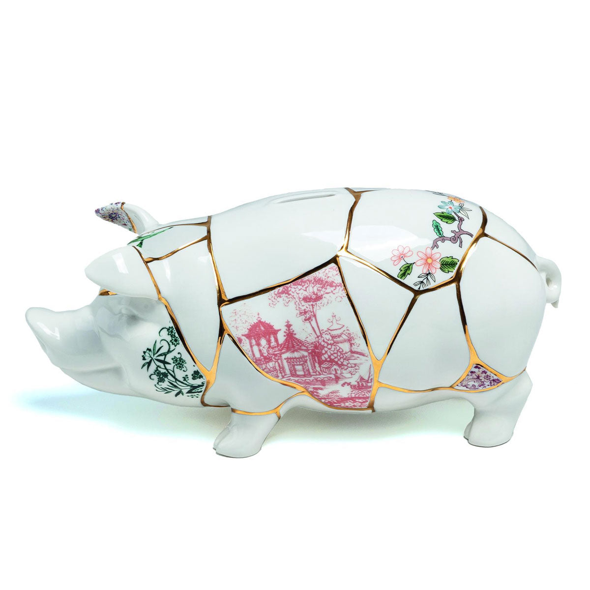 Kintsugi Piggy Bank - Seletti
