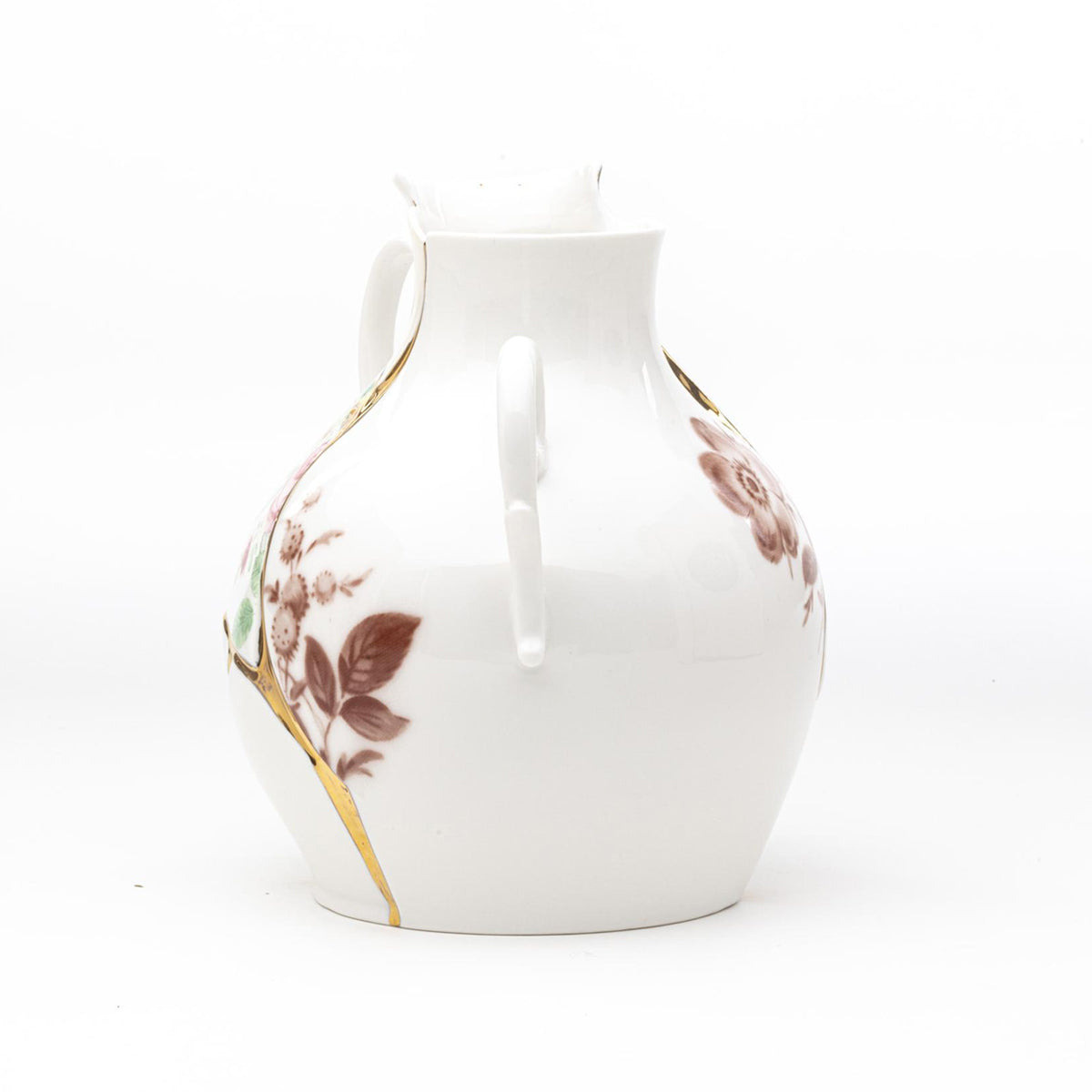 White Kintsugi Vase Small - Seletti