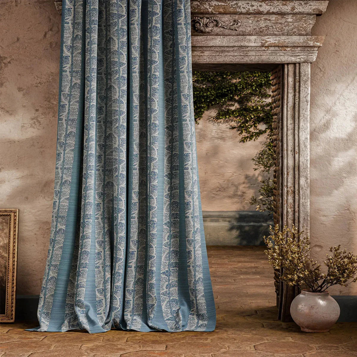 Kyoto Stripe Indoor Outdoor Fabric - Zoffany X Michael S. Smith