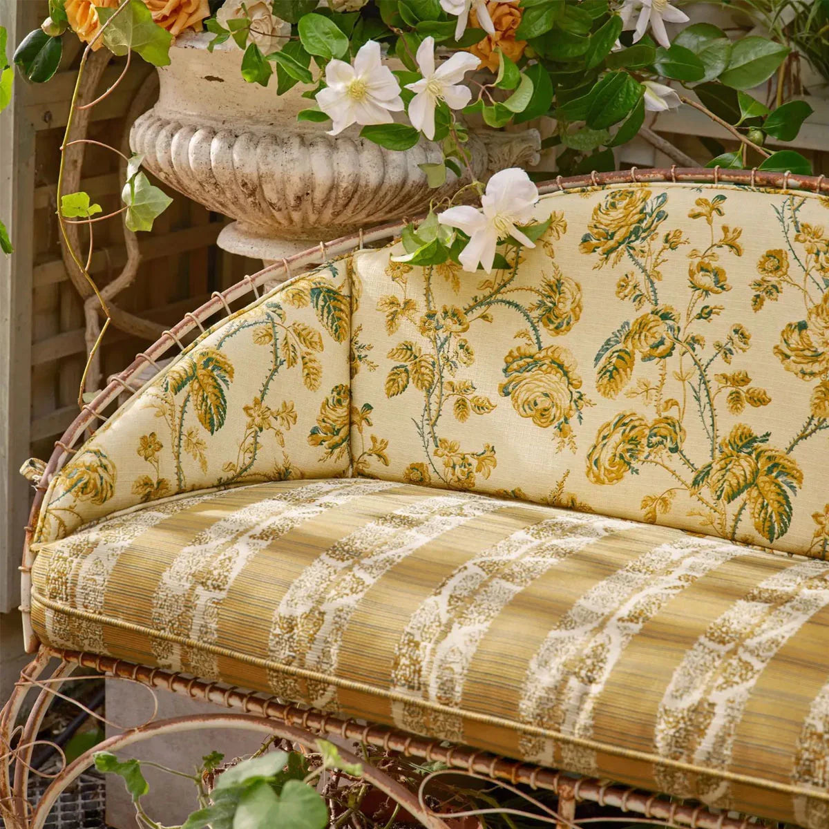 Kyoto Stripe Indoor Outdoor Fabric - Zoffany X Michael S. Smith