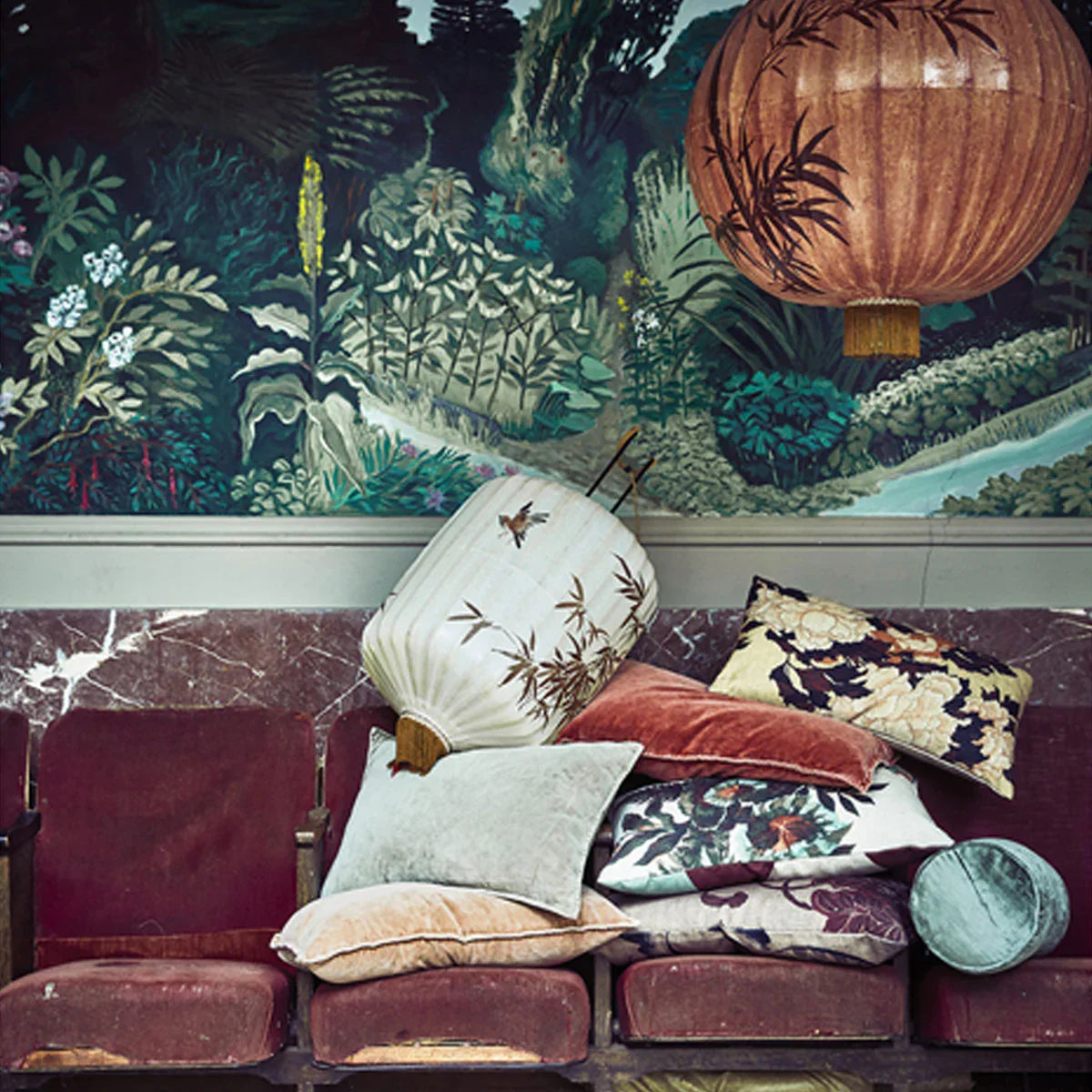 Kyoto Printed Cushion - HKLIVING