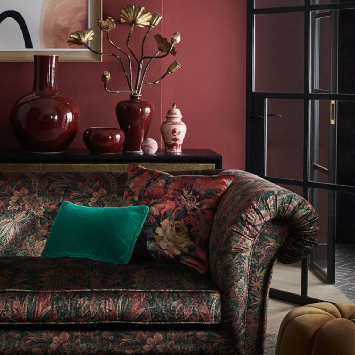 Lady Kristina Rose Velvet Fabric - Liberty