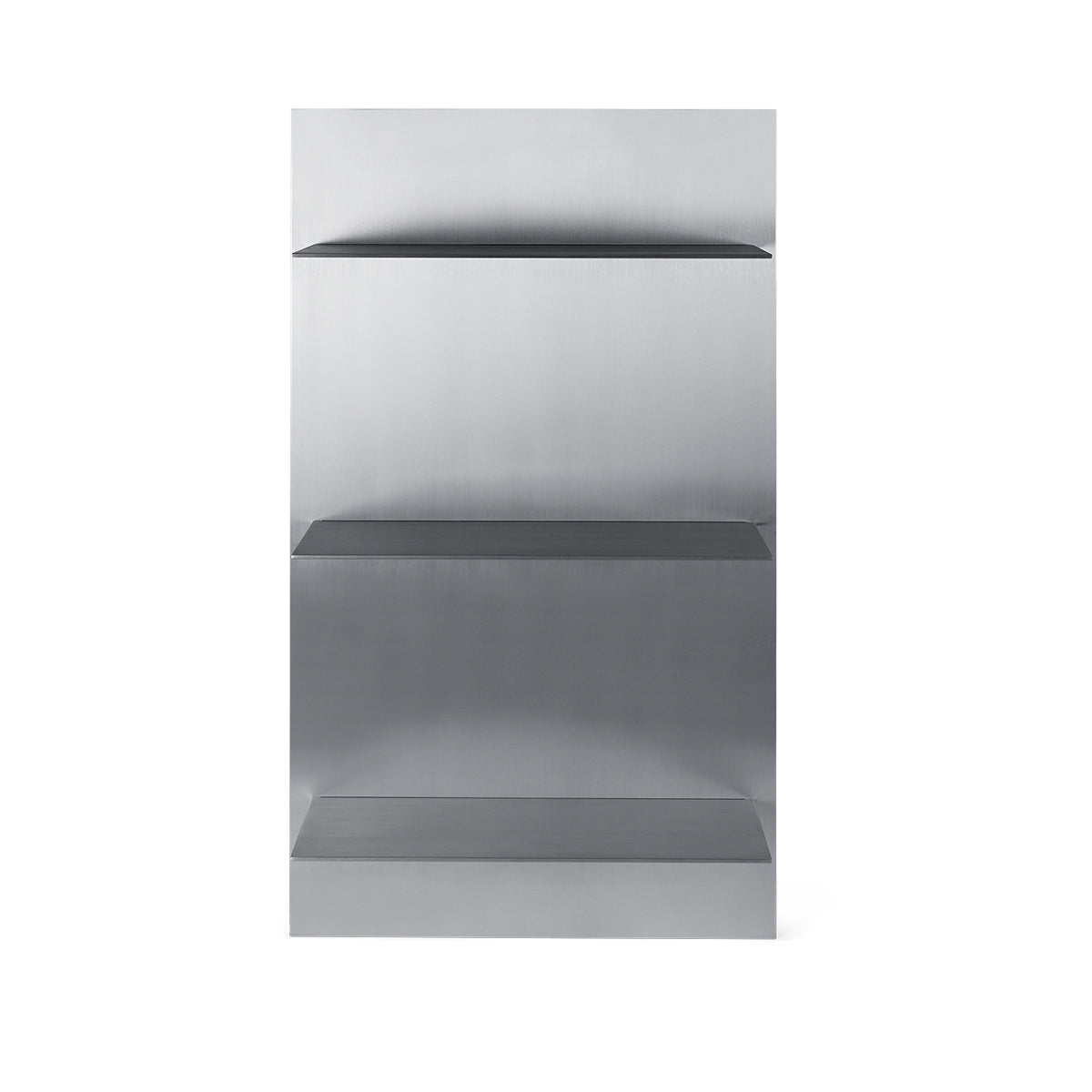 Lager Wall Shelf Triple Aluminium - ferm LIVING