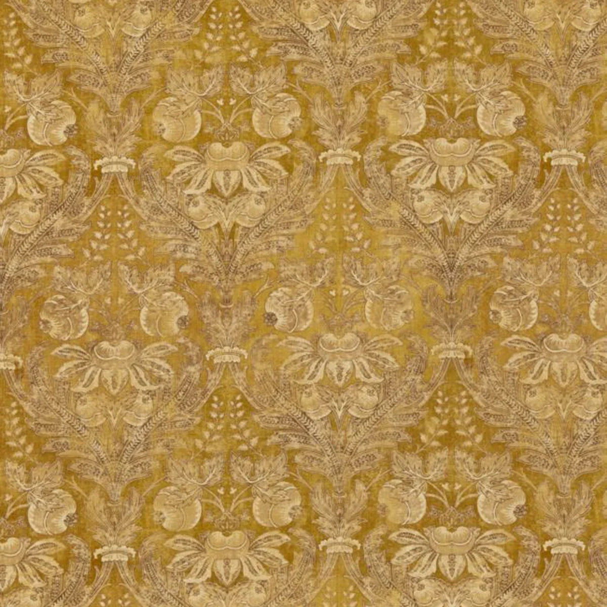 Lapura Damask Fabric - GP&J Baker