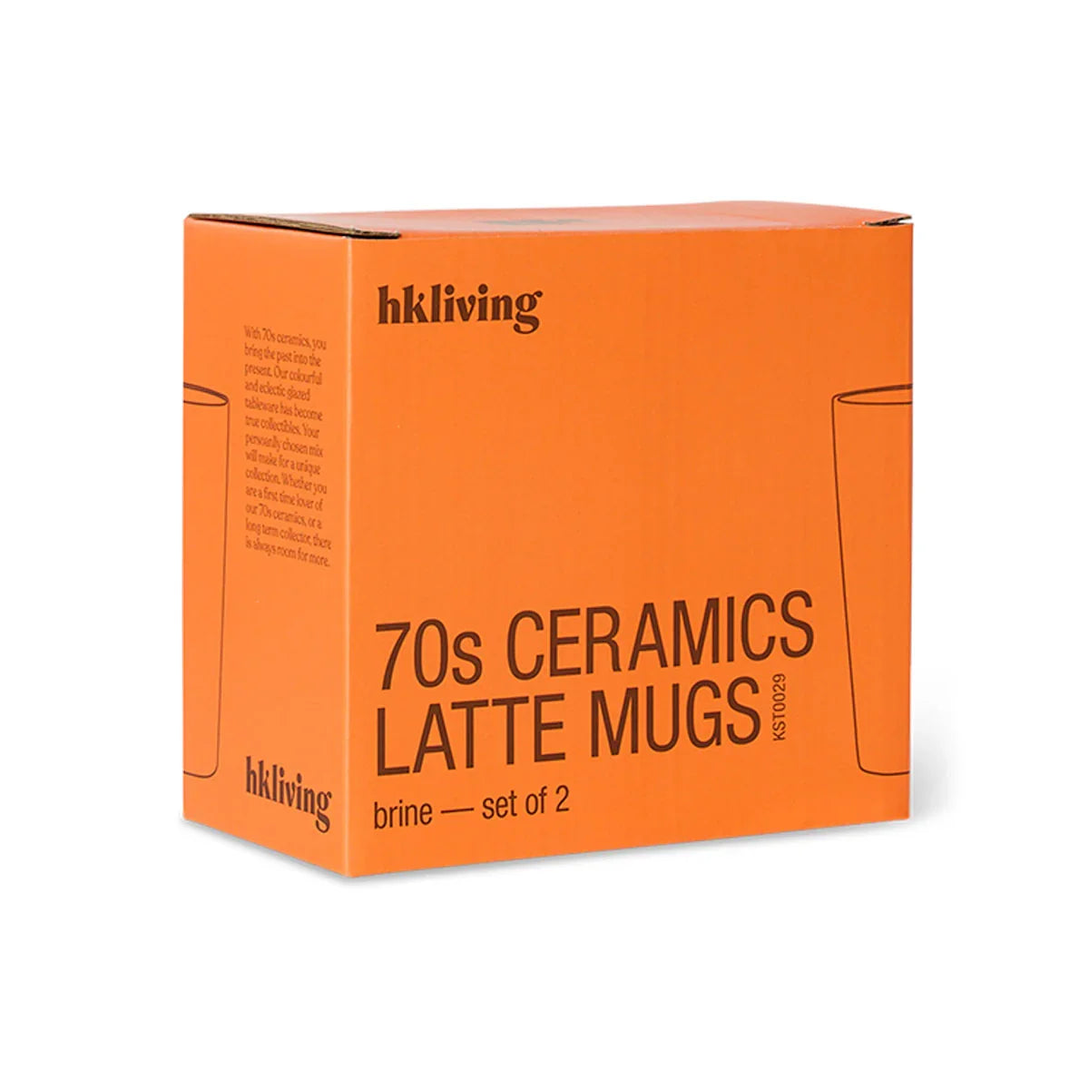 70s Ceramics Mugs - HKLIVING