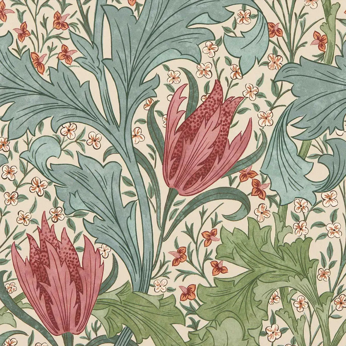 Lent Lily Wallpaper - Morris & Co