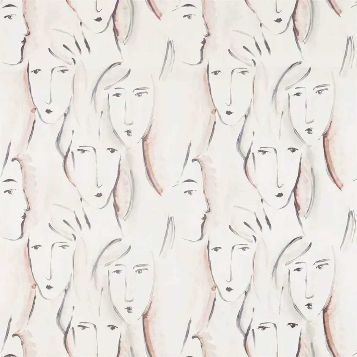 Les Dames Fabric - Zoffany