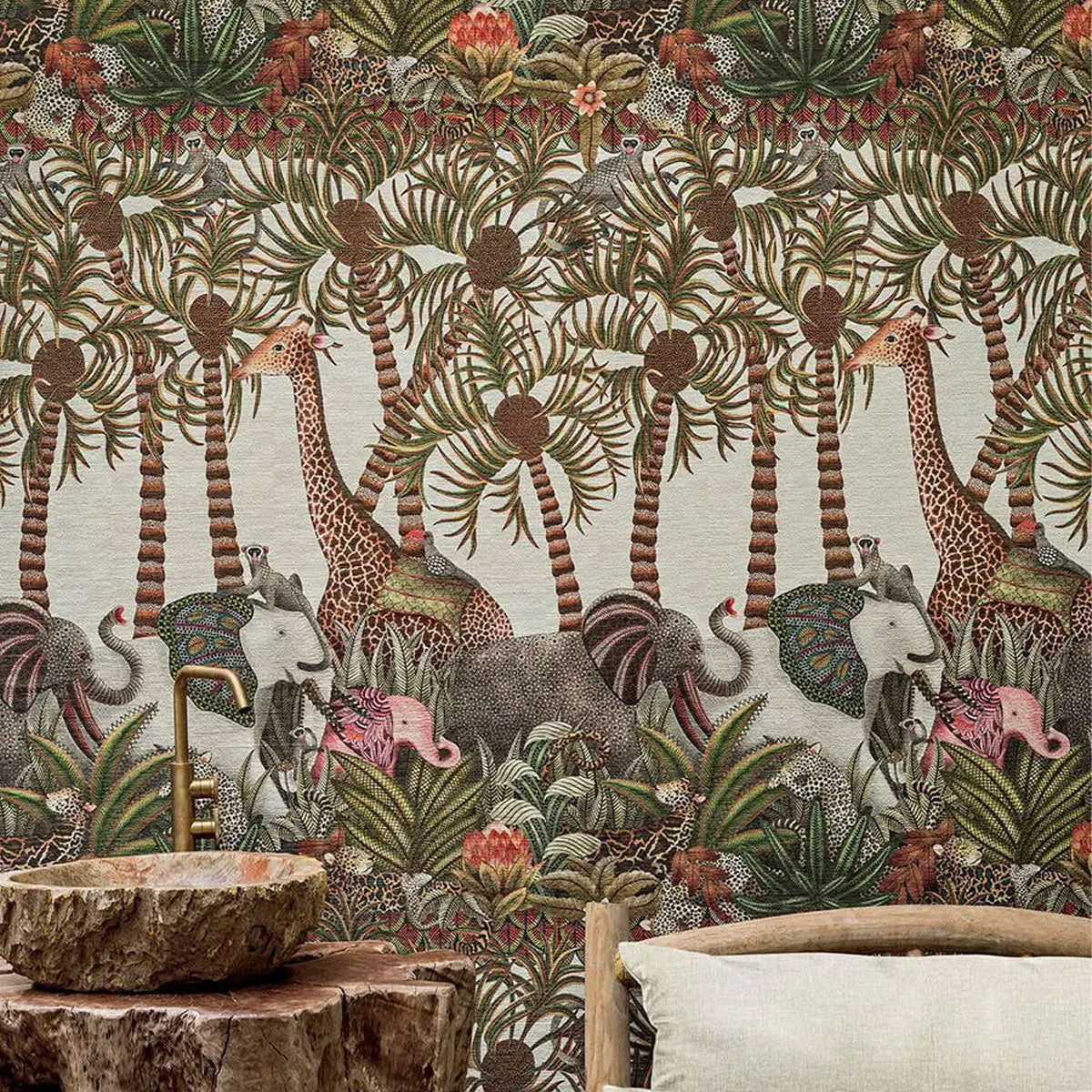 Letaba Grasscloth Wallpaper - Cole & Son