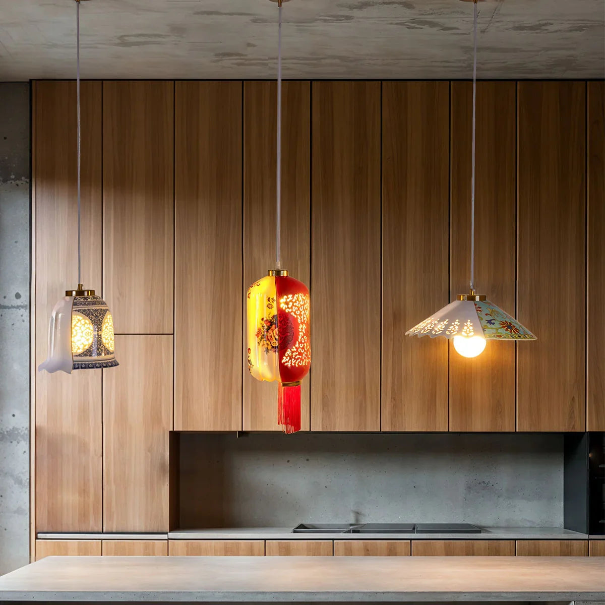 Verpira Hybrid Ceramic Ceiling Pendant - Seletti