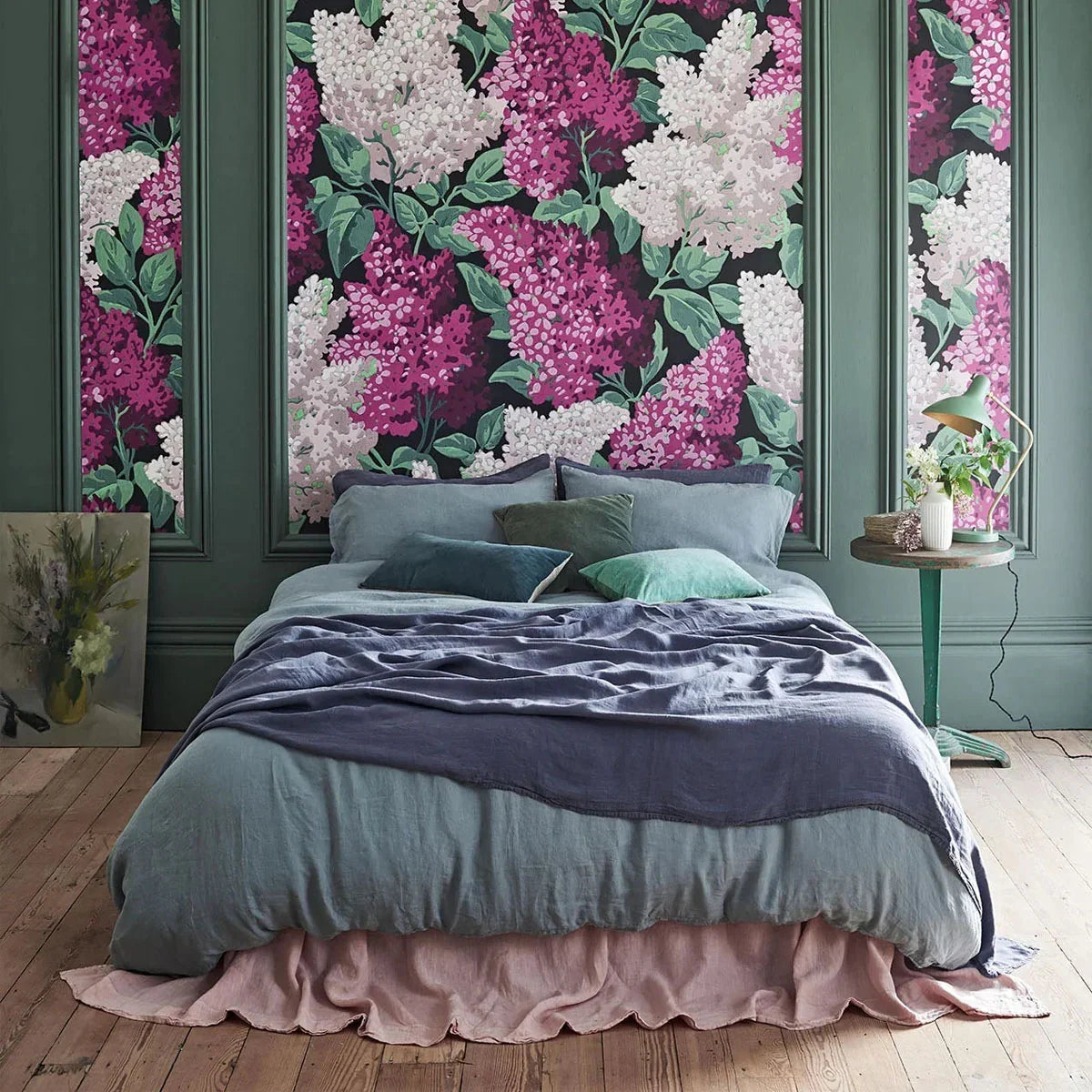 Lilac Grandiflora Wallpaper (2 roll set) - Cole & Son