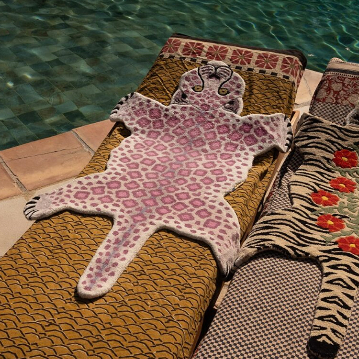 Lilly Leopard Rug Large - Doing Goods