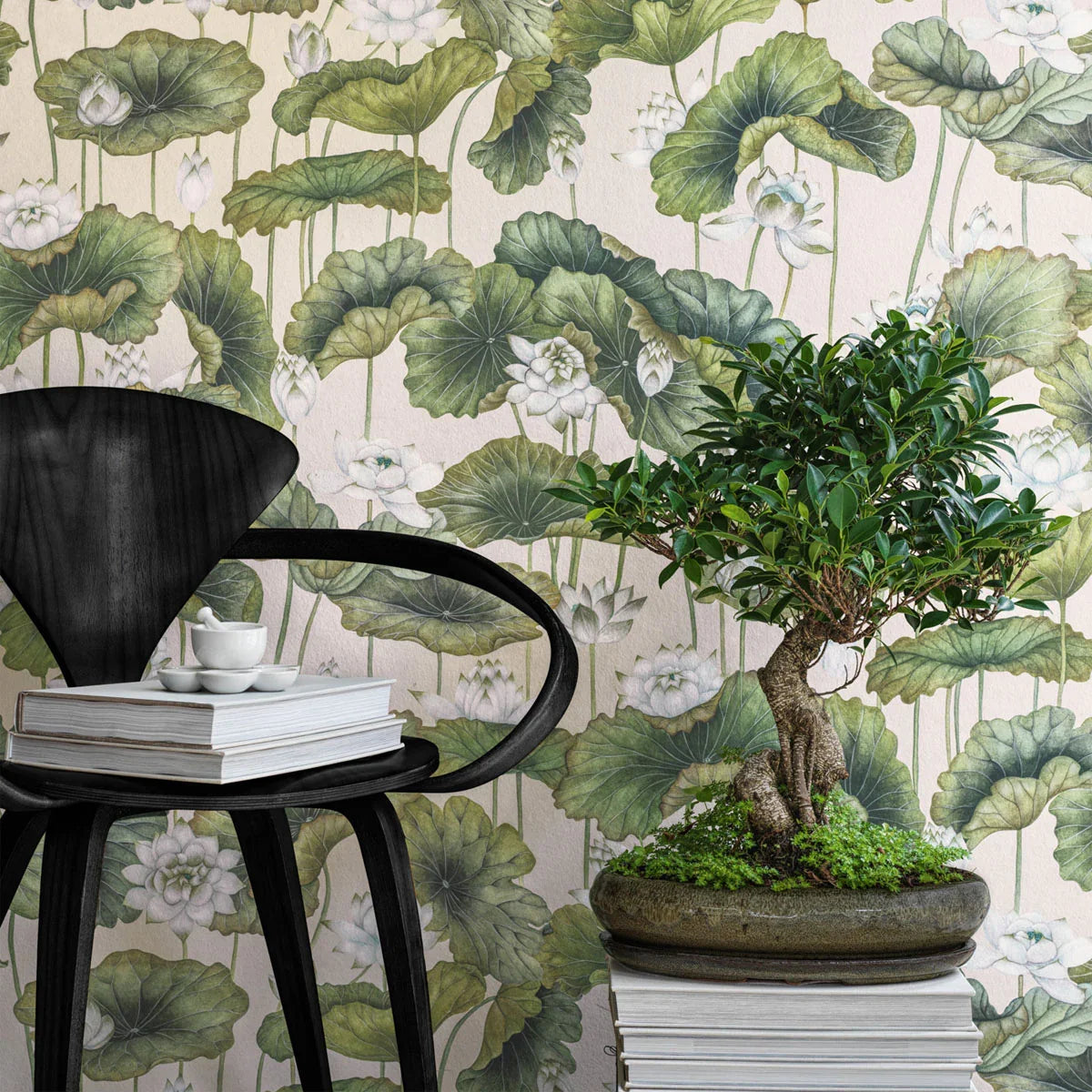 Lily Lotus Wallpaper - Cole & Son
