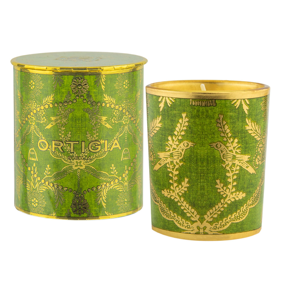 Decorated Candle - Ortigia