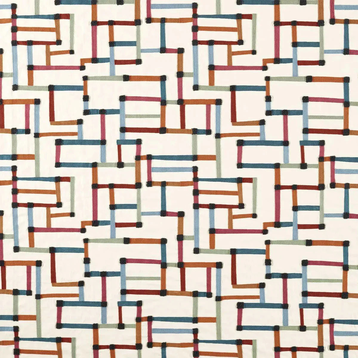 Lineas Fabric - Harlequin