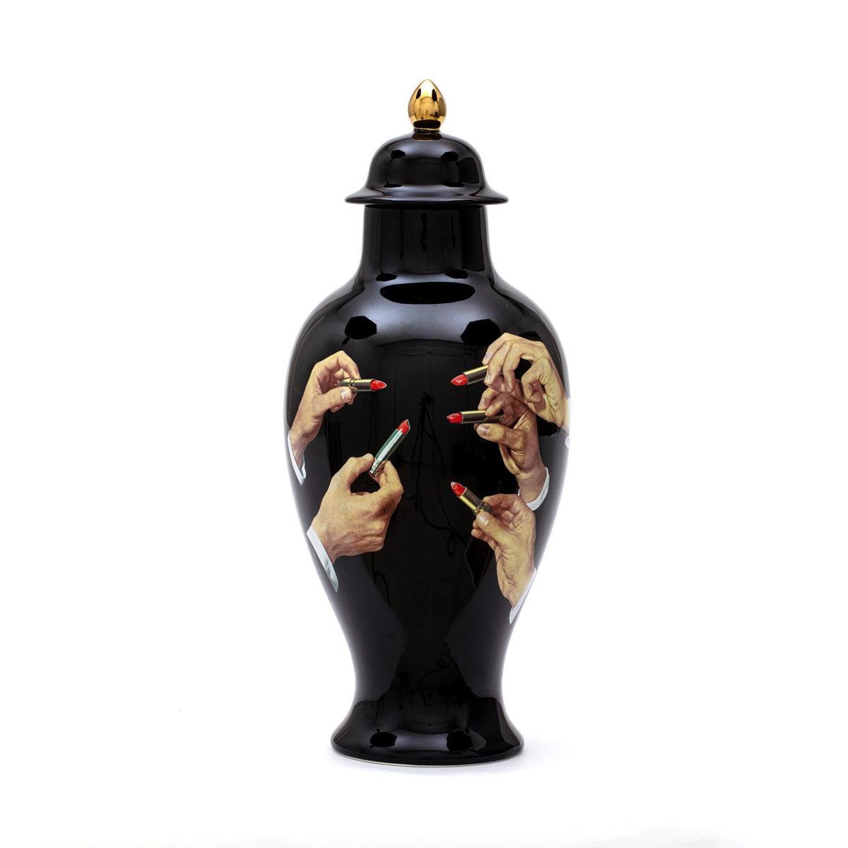 Seletti X Toiletpaper &#39;Lipsticks&#39; Porcelain Vase