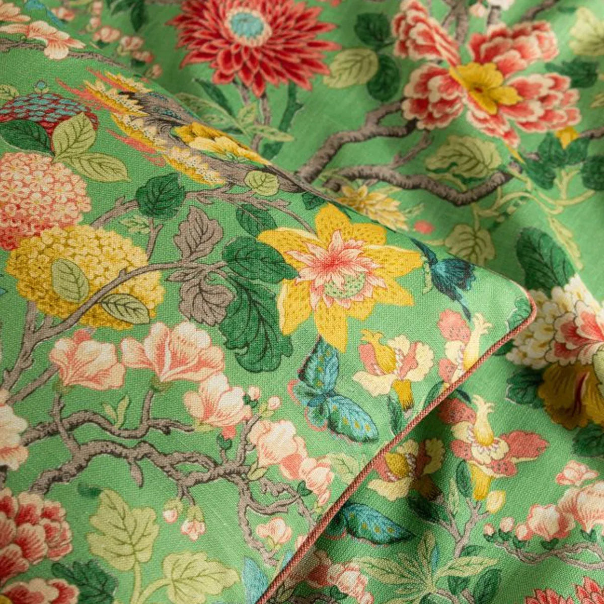 Little Magnolia Fabric - GP&J Baker - Courthouse Interiors