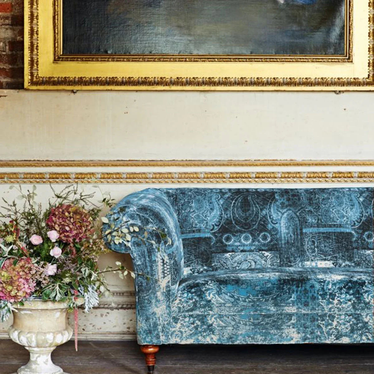 Lomond Velvet Fabric - Mulberry Home