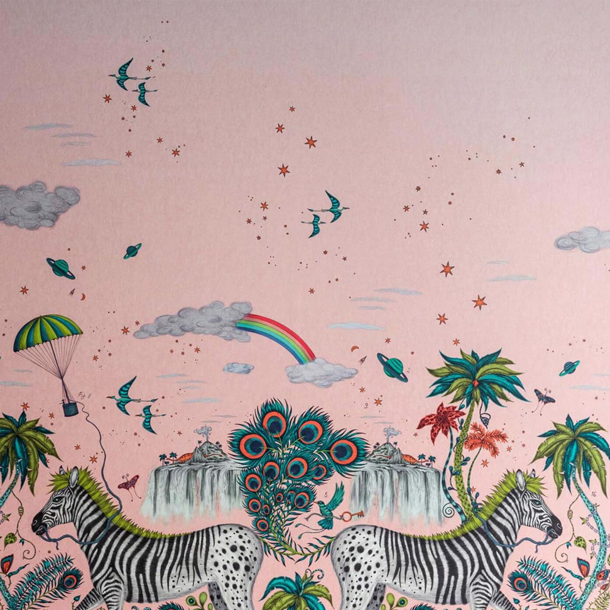 Lost Adventure Wallpaper - Clarke &amp; Clarke X Emma Shipley
