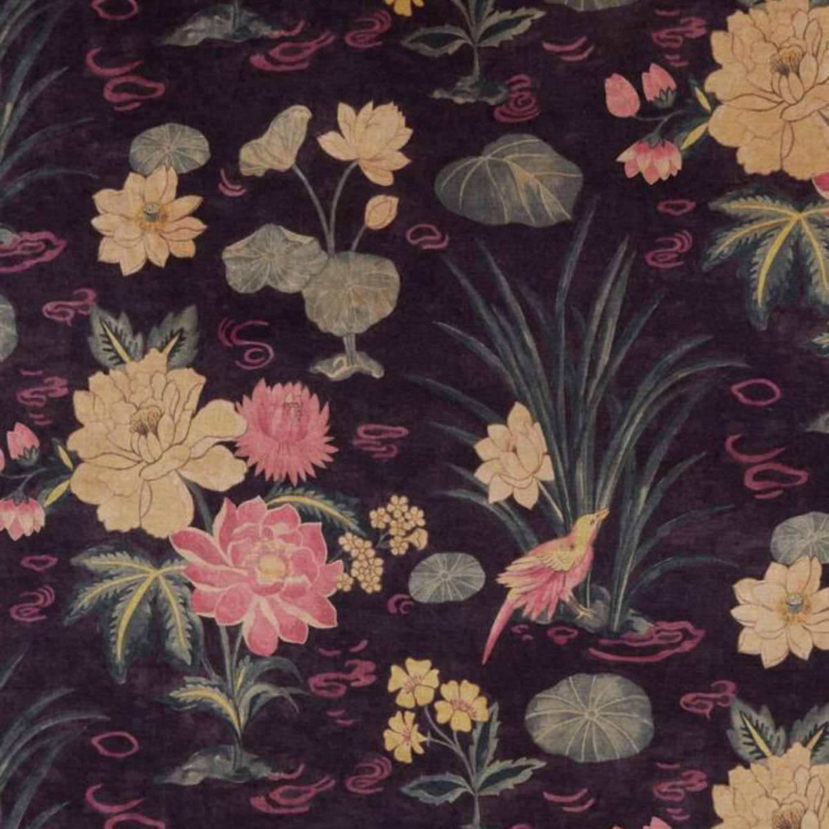 Lotus Garden Fabric - Liberty