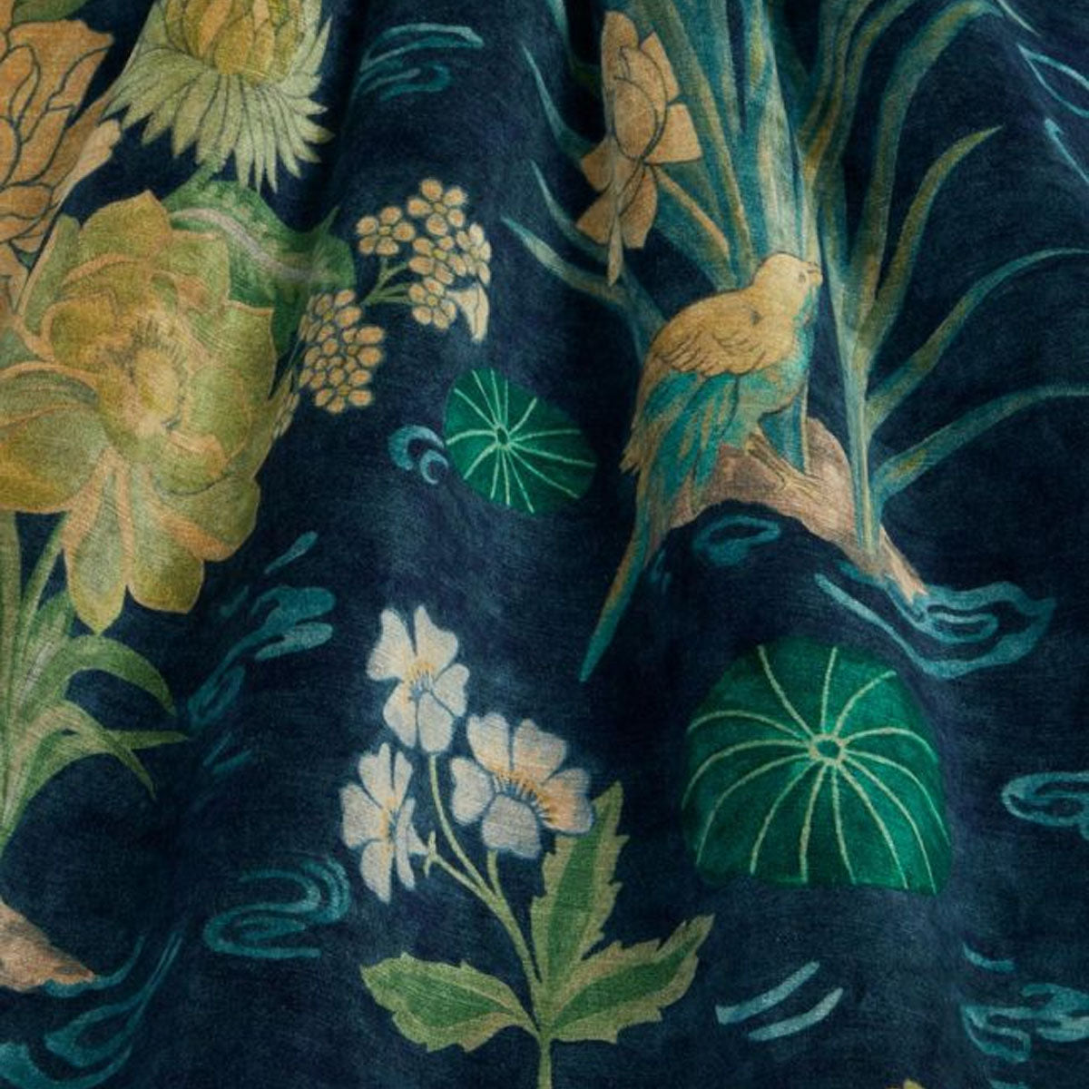 Lotus Garden Fabric - Liberty