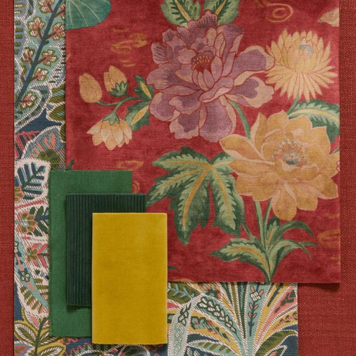 Lotus Garden Fabric - Liberty