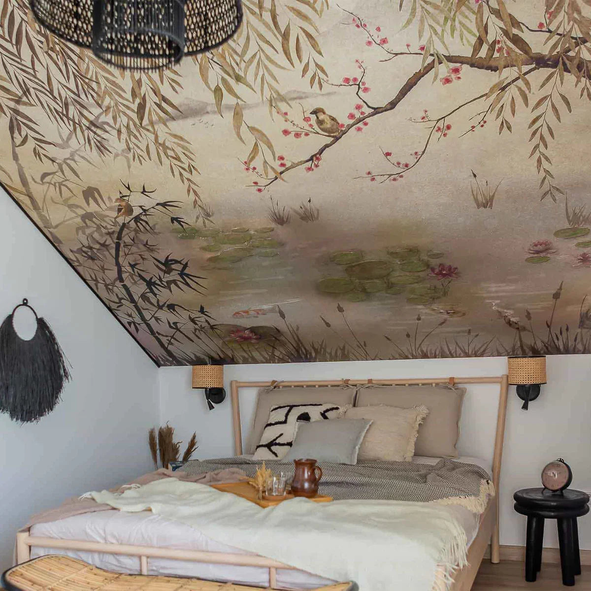 Lotus Mural Wallpaper - Coordonne