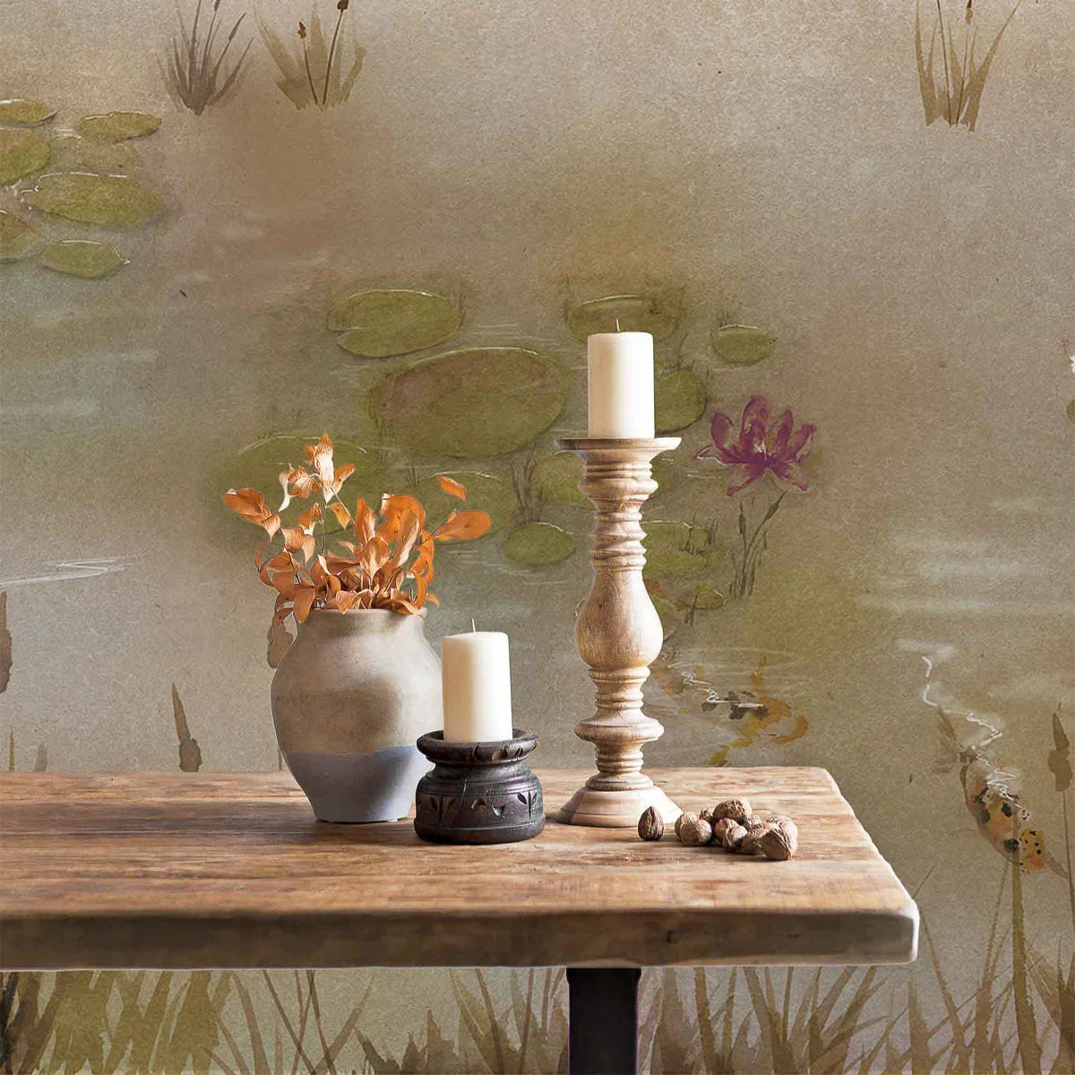 Lotus Mural Wallpaper - Coordonne