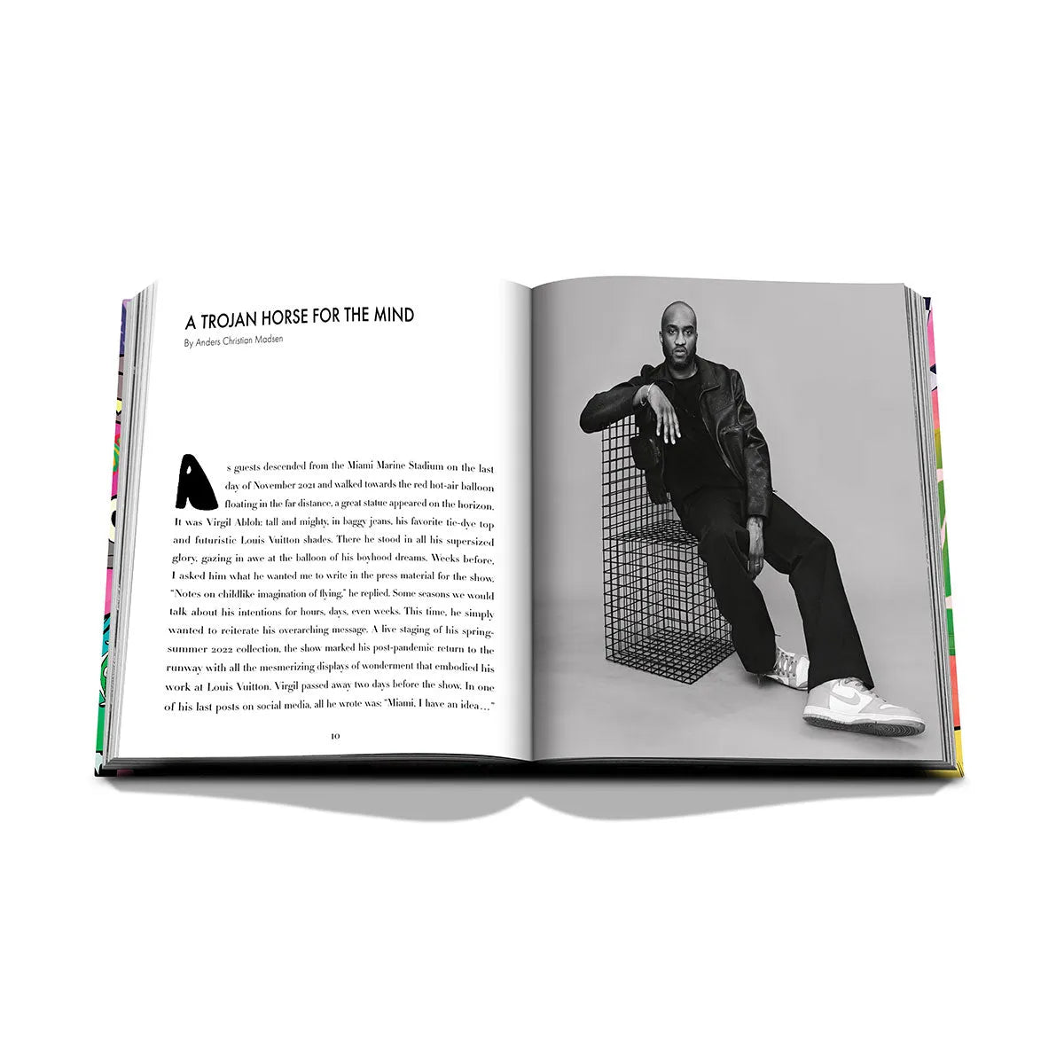 Louis Vuitton: Virgil Abloh (Classic Cartoon Cover) - Assouline