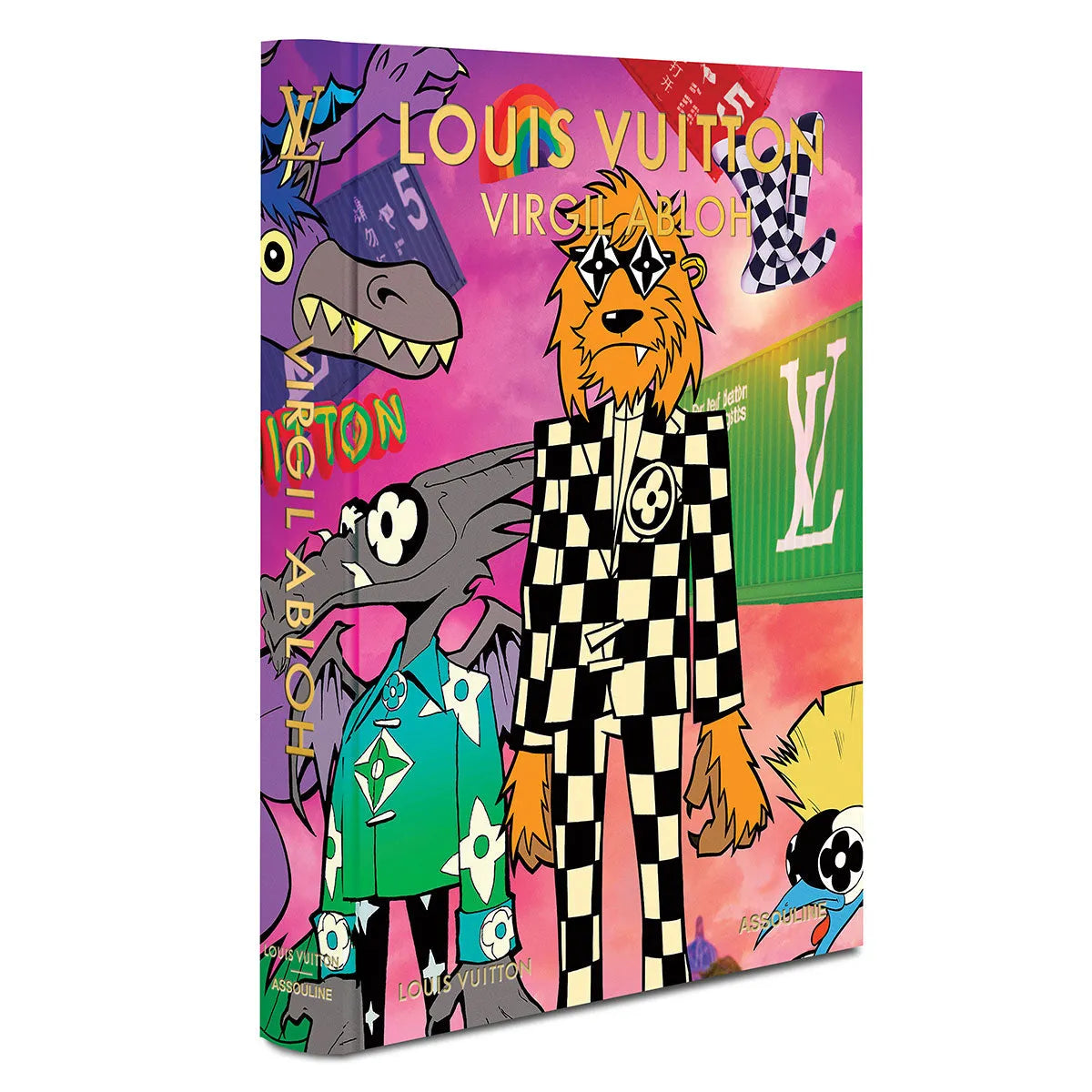 Louis Vuitton: Virgil Abloh (Classic Cartoon Cover) - Assouline