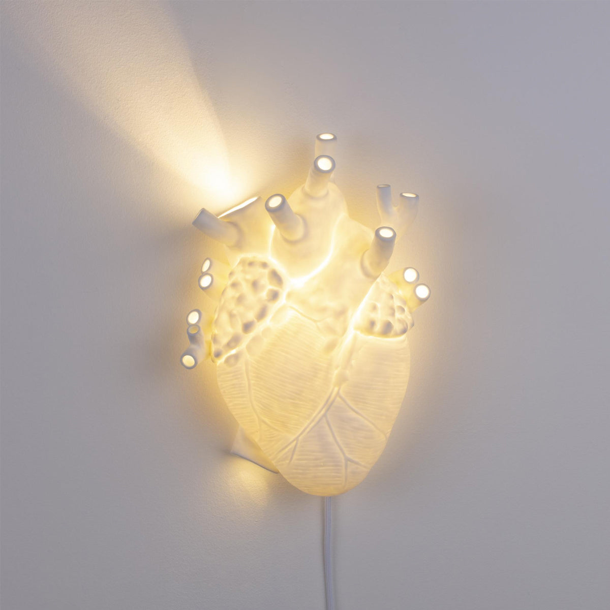 Love in Bloom Heart Lamp - Seletti