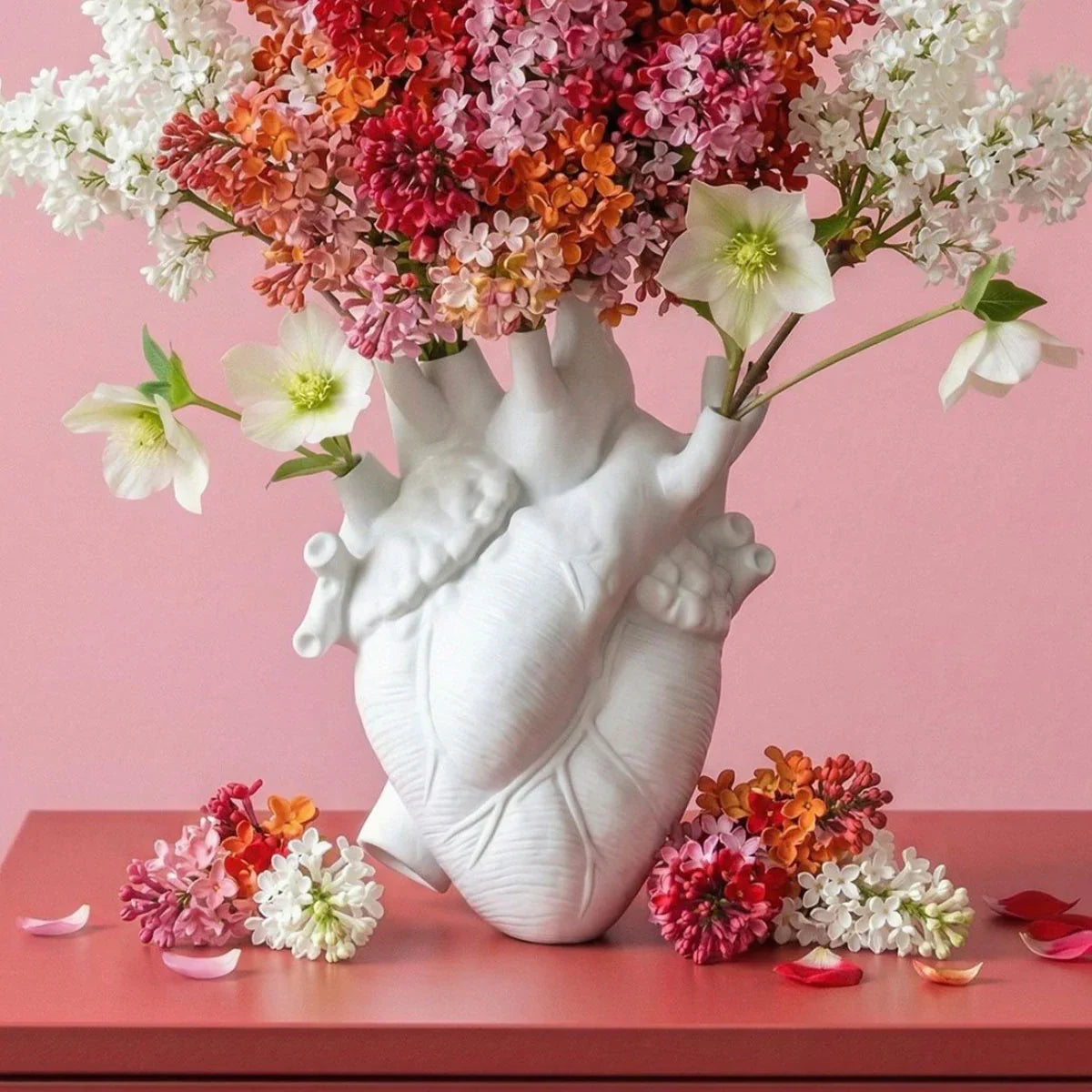 Love in Bloom Heart Vase - Seletti - Courthouse Interiors