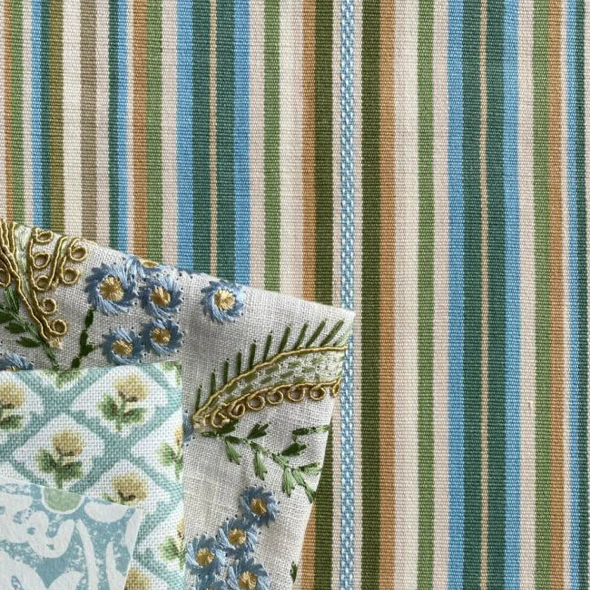 Luna Stripe Fabric - GP&J Baker