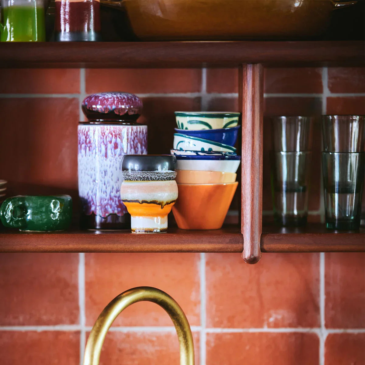 70s Ceramics Mugs - HKLIVING