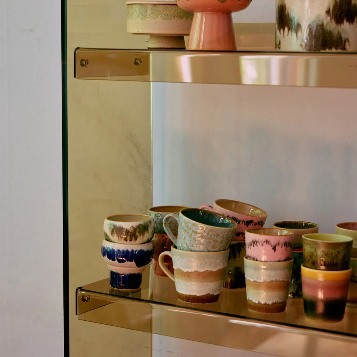 70s Ceramics Mugs - HKLIVING