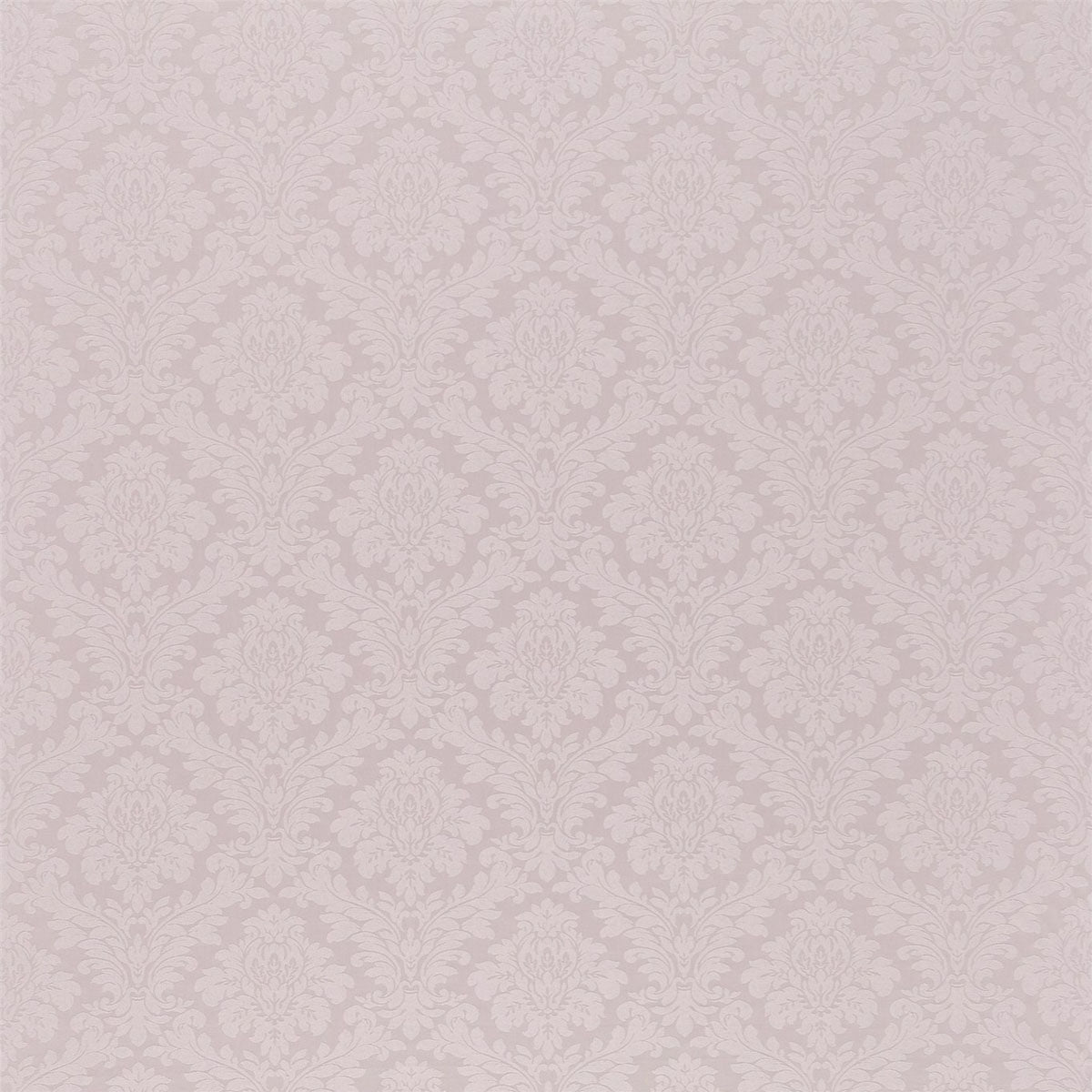 Lymington Damask Pale Lilac Fabric - Sanderson