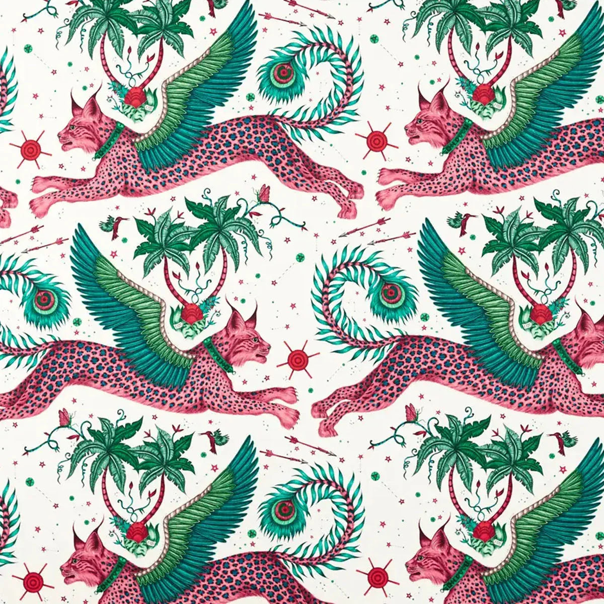 Lynx Indoor Outdoor Fabric - Clarke & Clarke X Emma Shipley