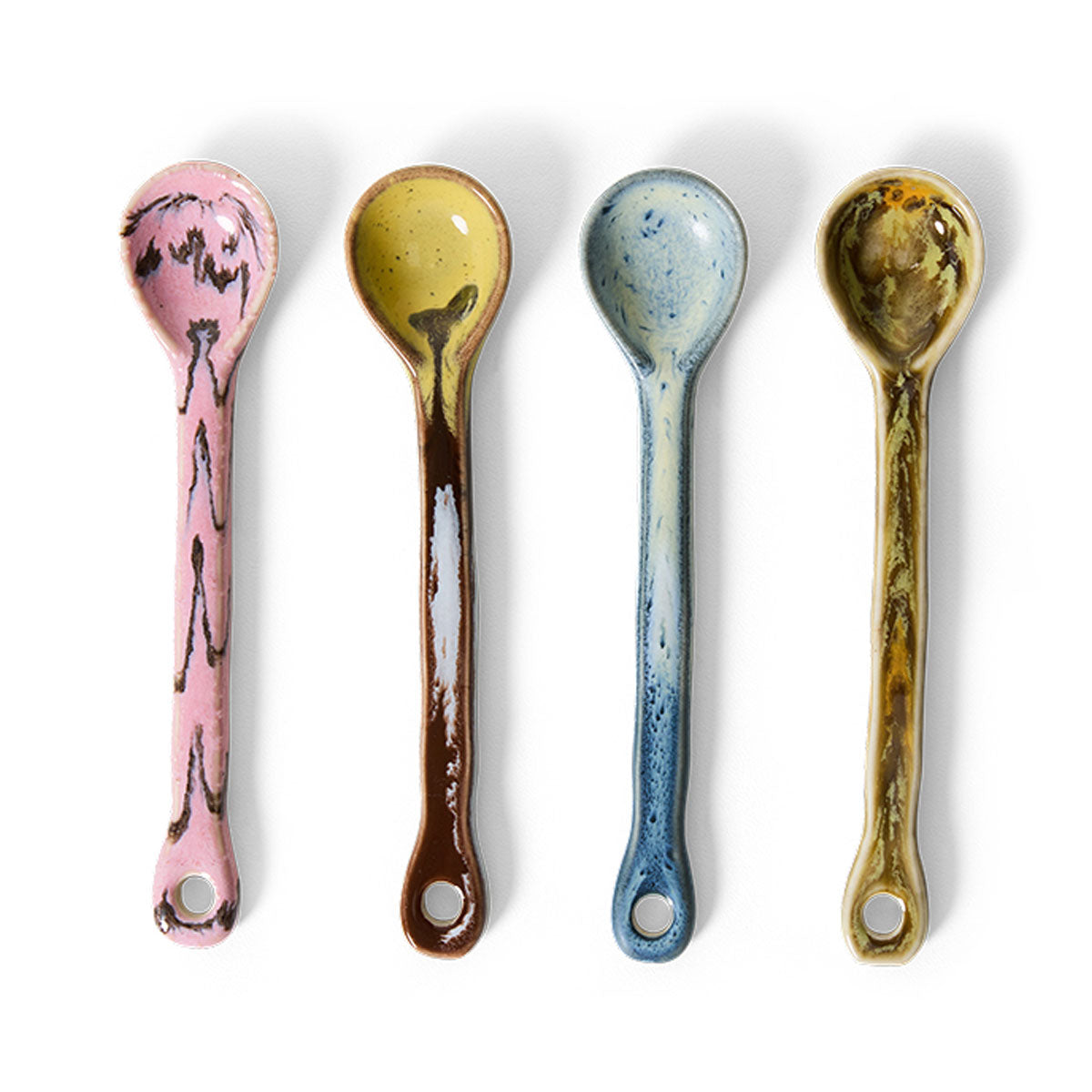 70s Ceramics Spoons - HKLIVING