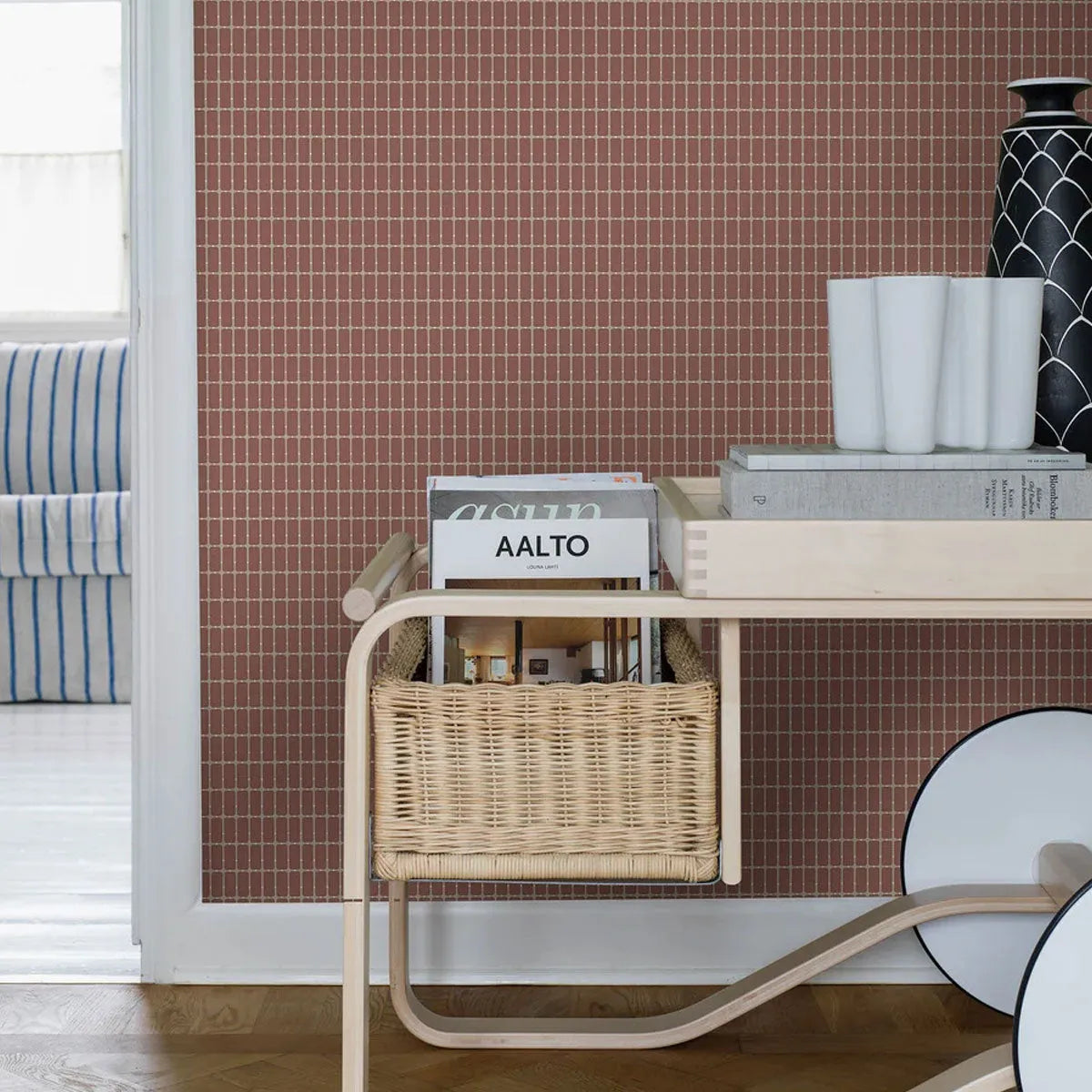 Alvar Aalto M.I.T Wallpaper - Borastapeter