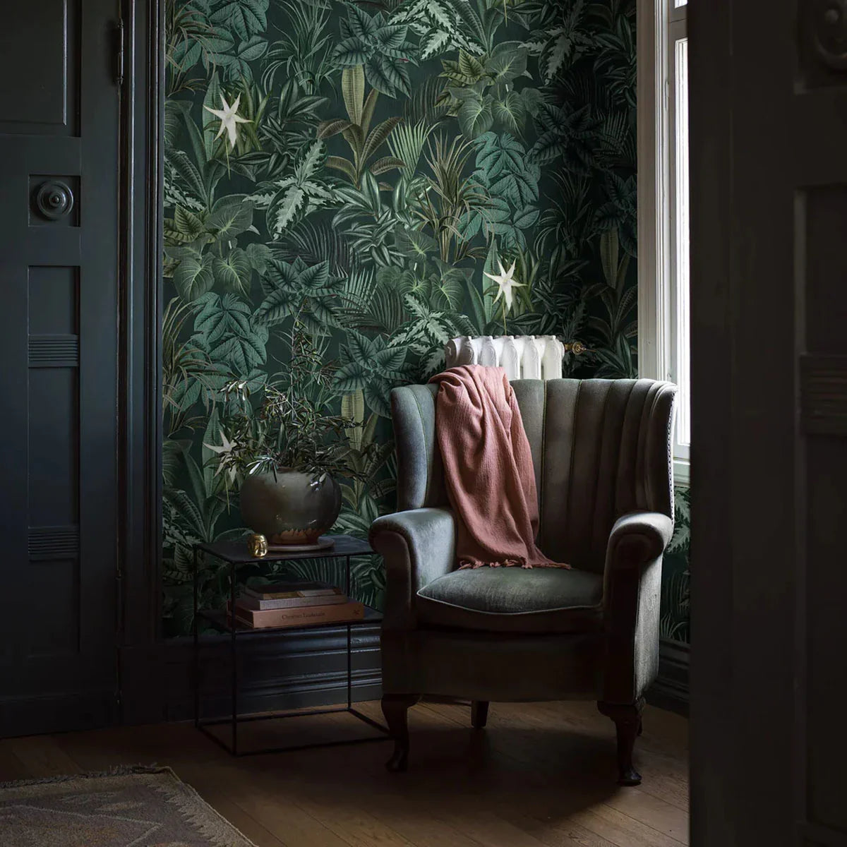 Madagascar Leaves Mural Wallpaper - Borastapeter