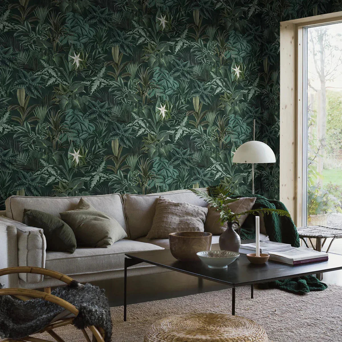 Madagascar Leaves Mural Wallpaper - Borastapeter