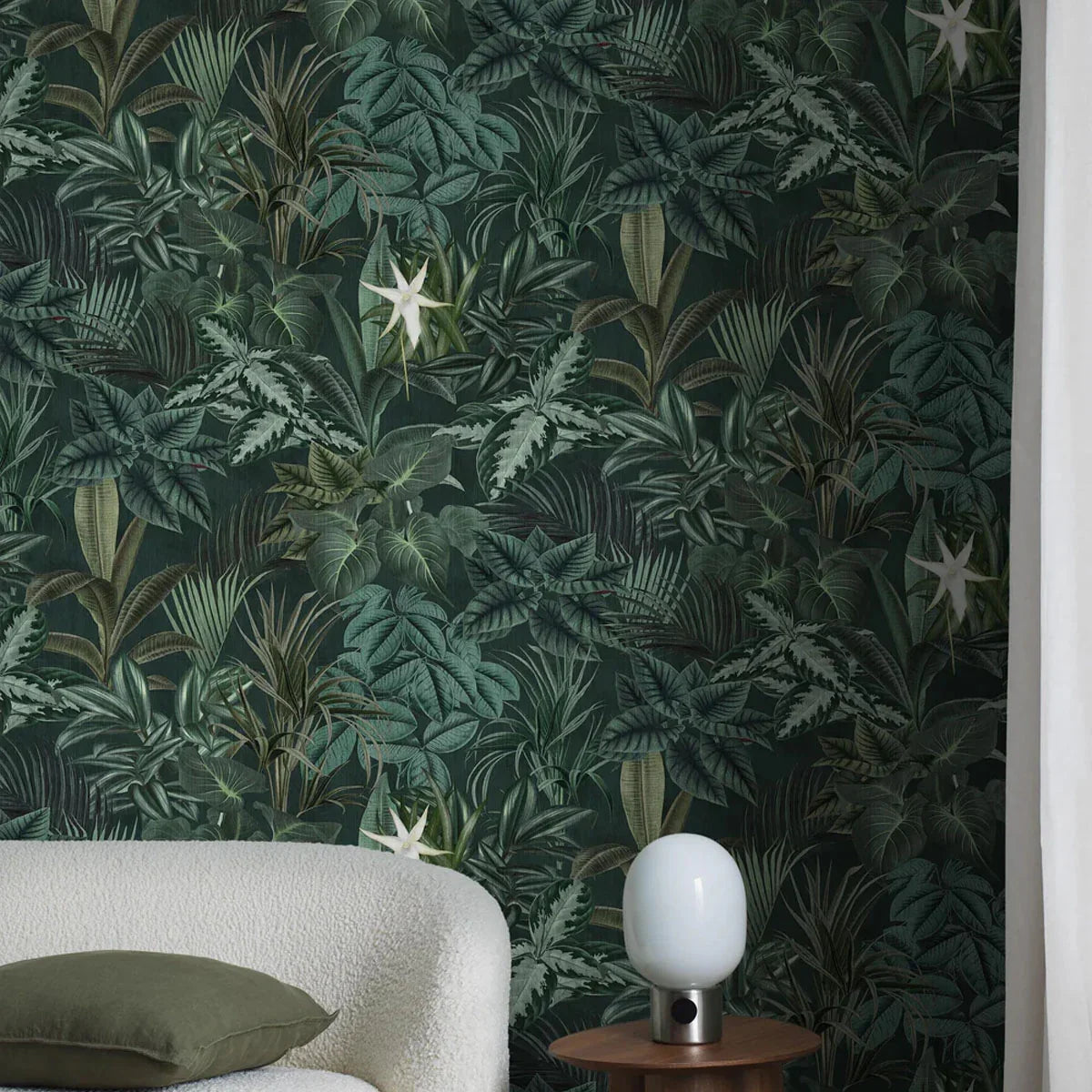 Madagascar Leaves Mural Wallpaper - Borastapeter